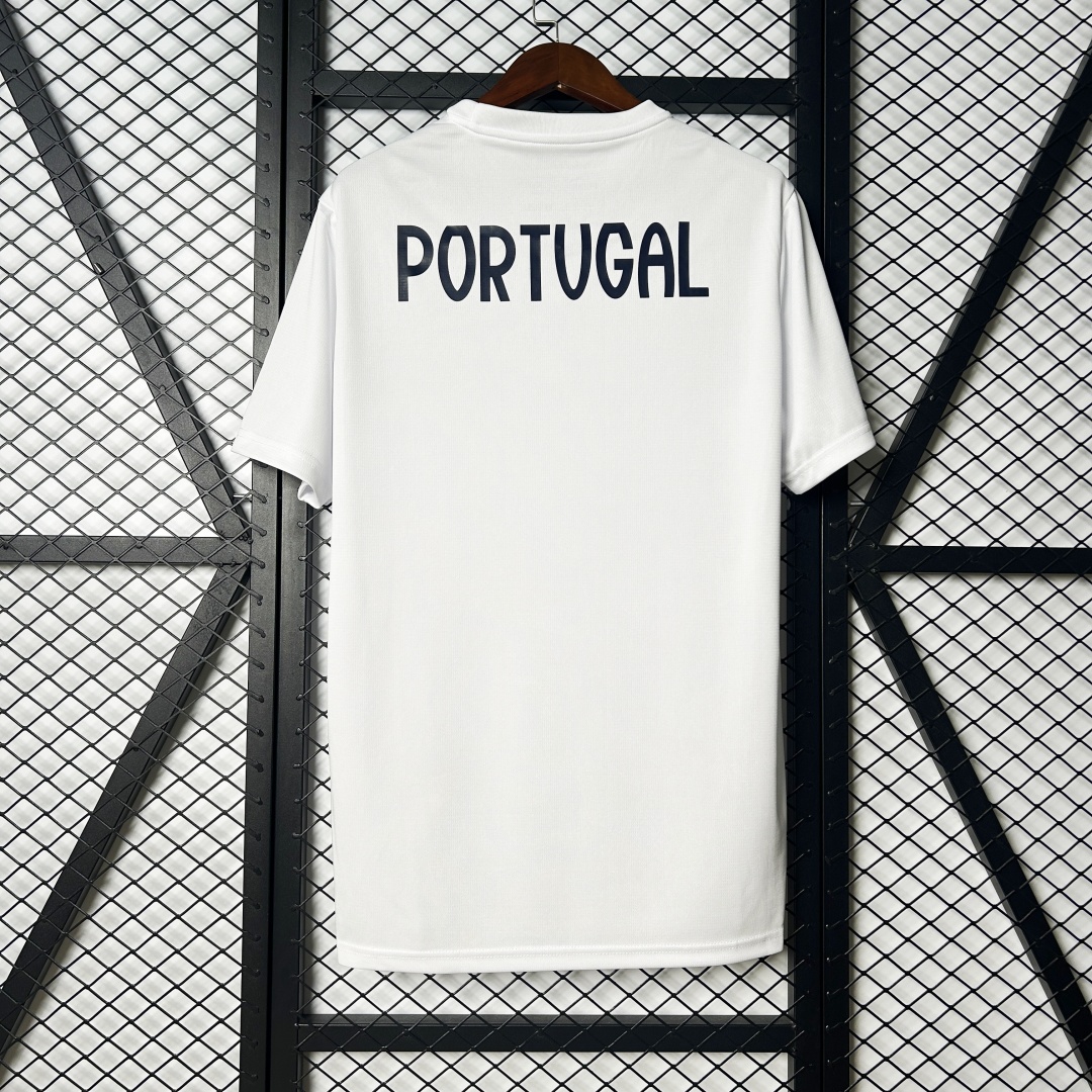 Portugal White Training Jersey 2025