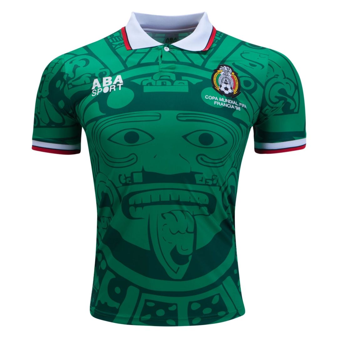 Mexico Retro Home Jersey 1998