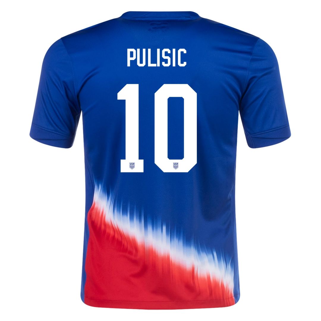 Christian Pulisic #10 USMNT USA Away Jersey Copa America 2024