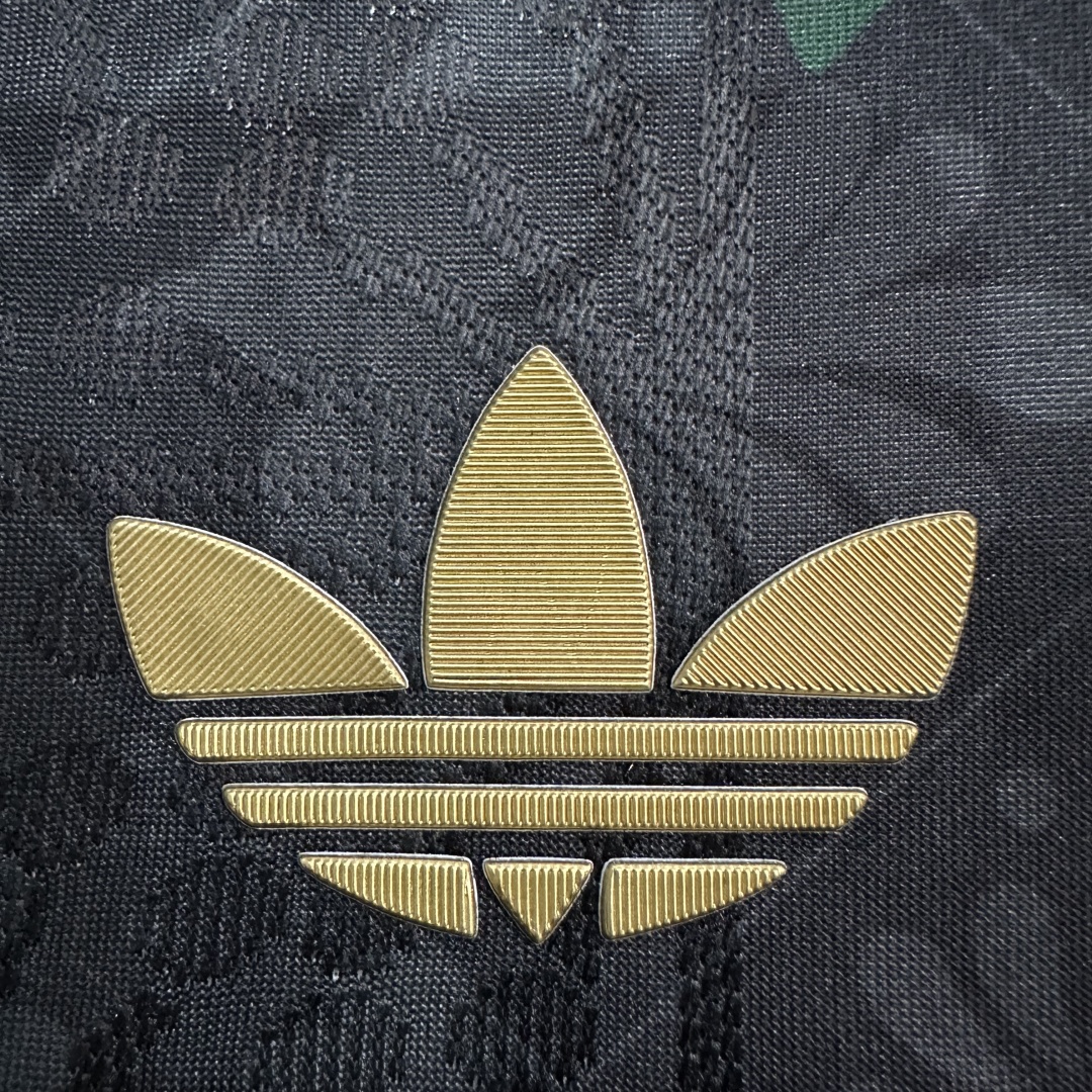 Player Version Mexico Black with Floral Pattern Design Jersey 2025