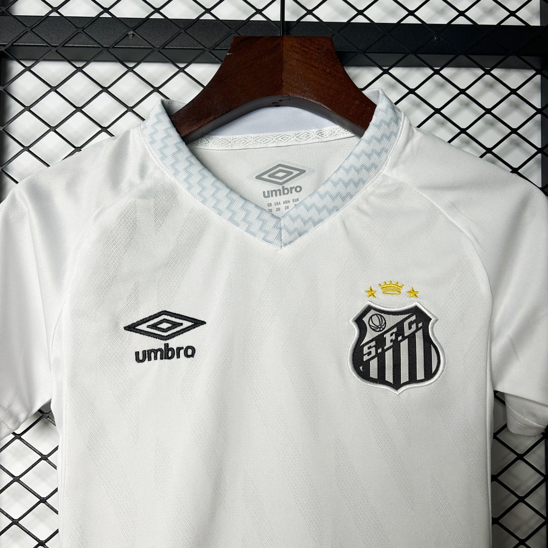 Kid's Santos FC Home Kit 2025