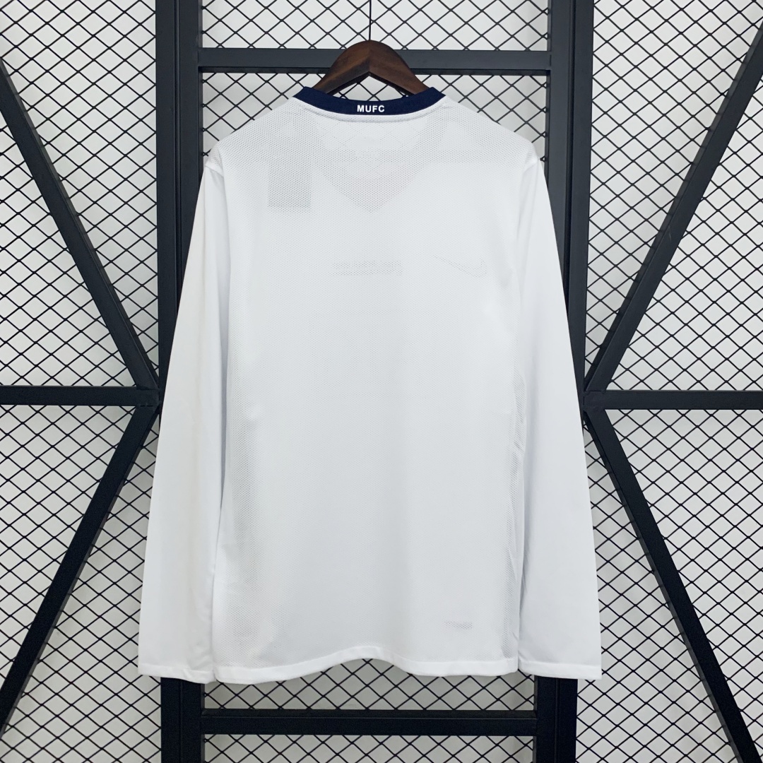 Retro Manchester United 2008/09 Champions League Away Long Sleeve Jersey