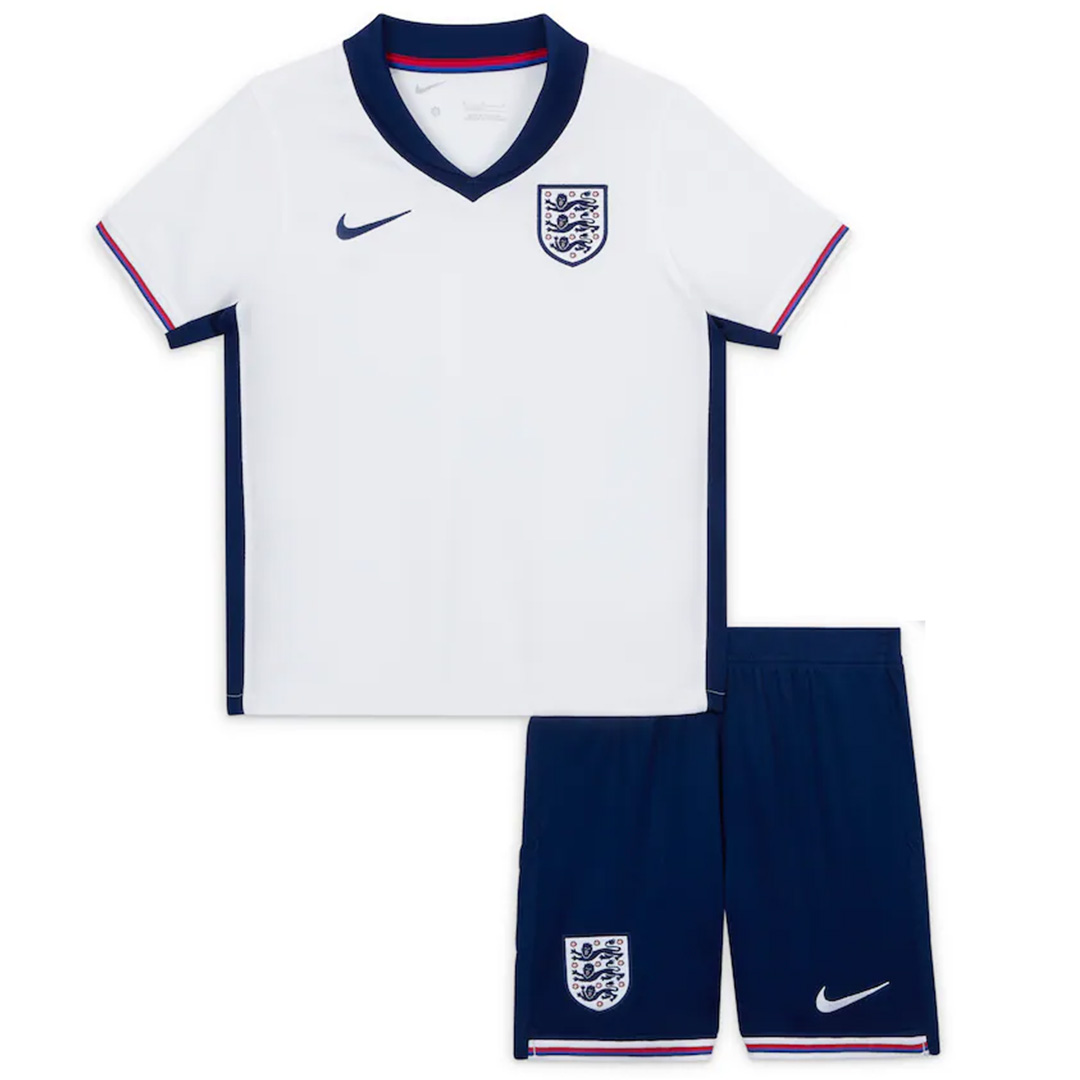 Kid's England Home Jersey+Shorts EURO 2024