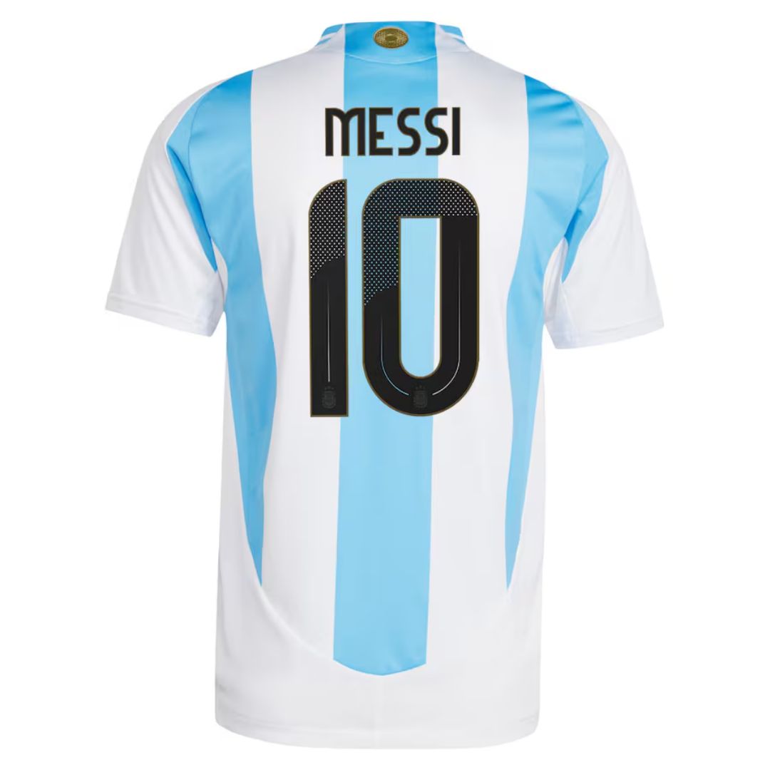 Player Version Lionel Messi #10 Argentina Home Jersey Copa America 2024
