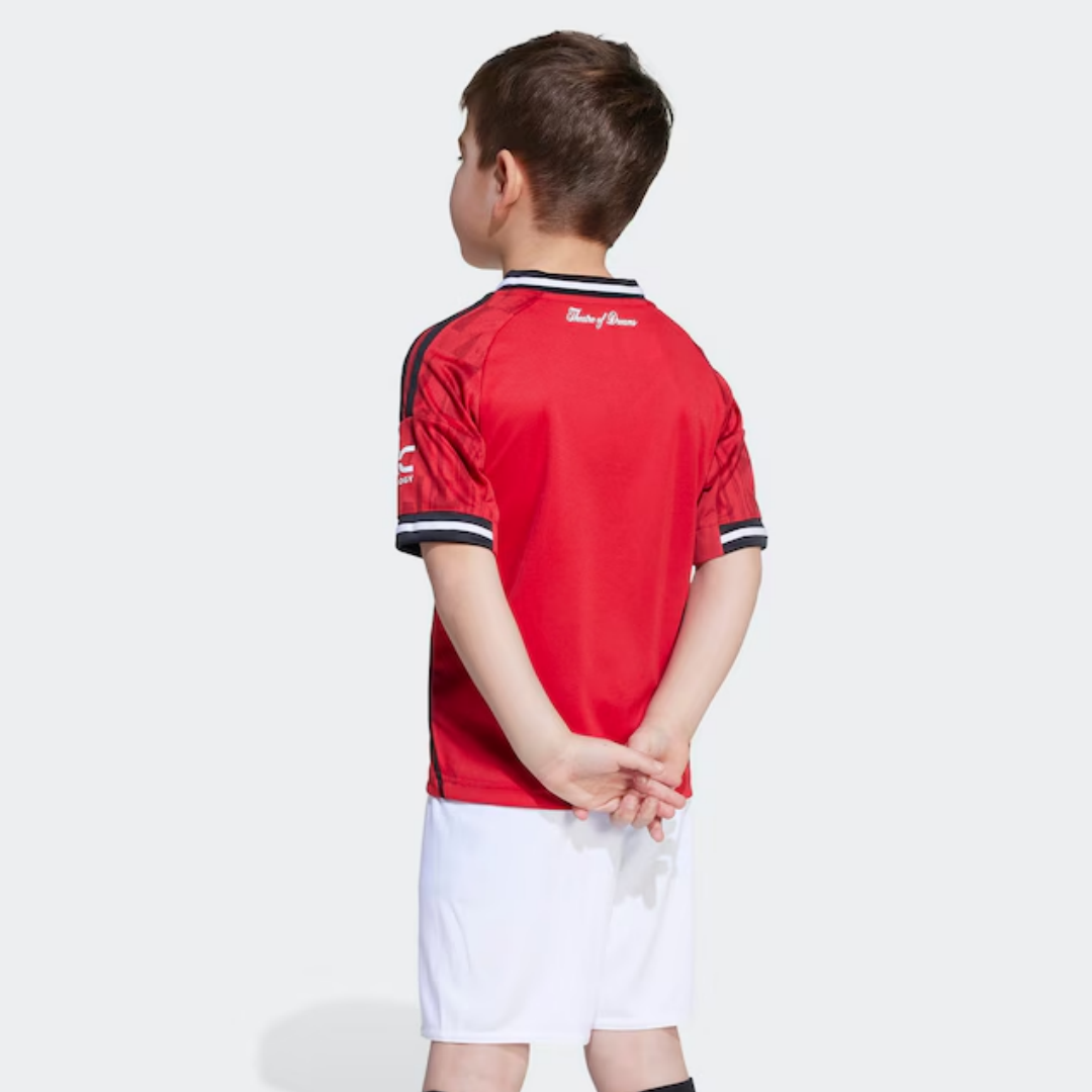 Kid's Manchester United Home Kit 2025/26
