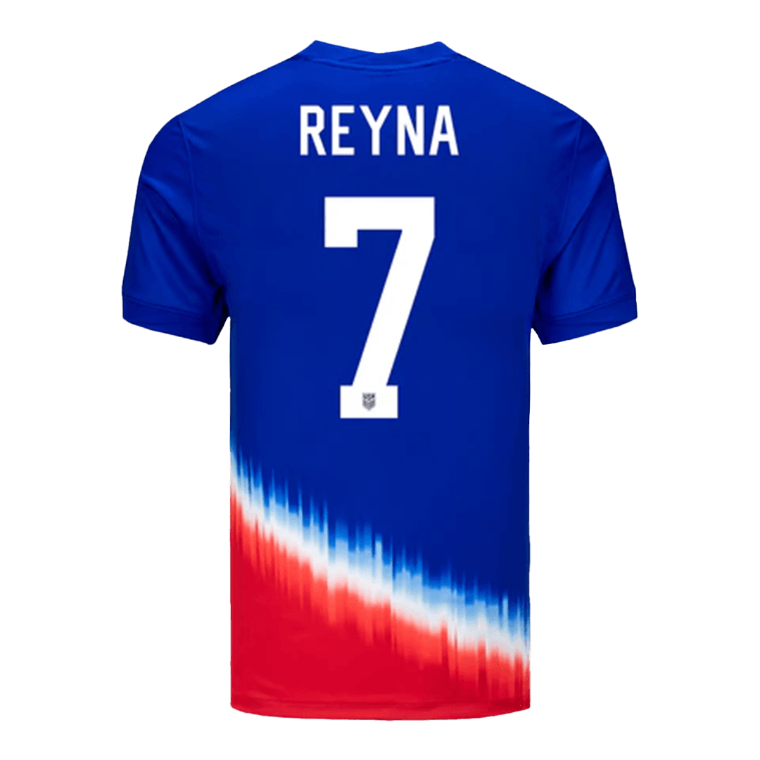 Giovanni Reyna #7 USMNT USA Away Jersey Copa America 2024