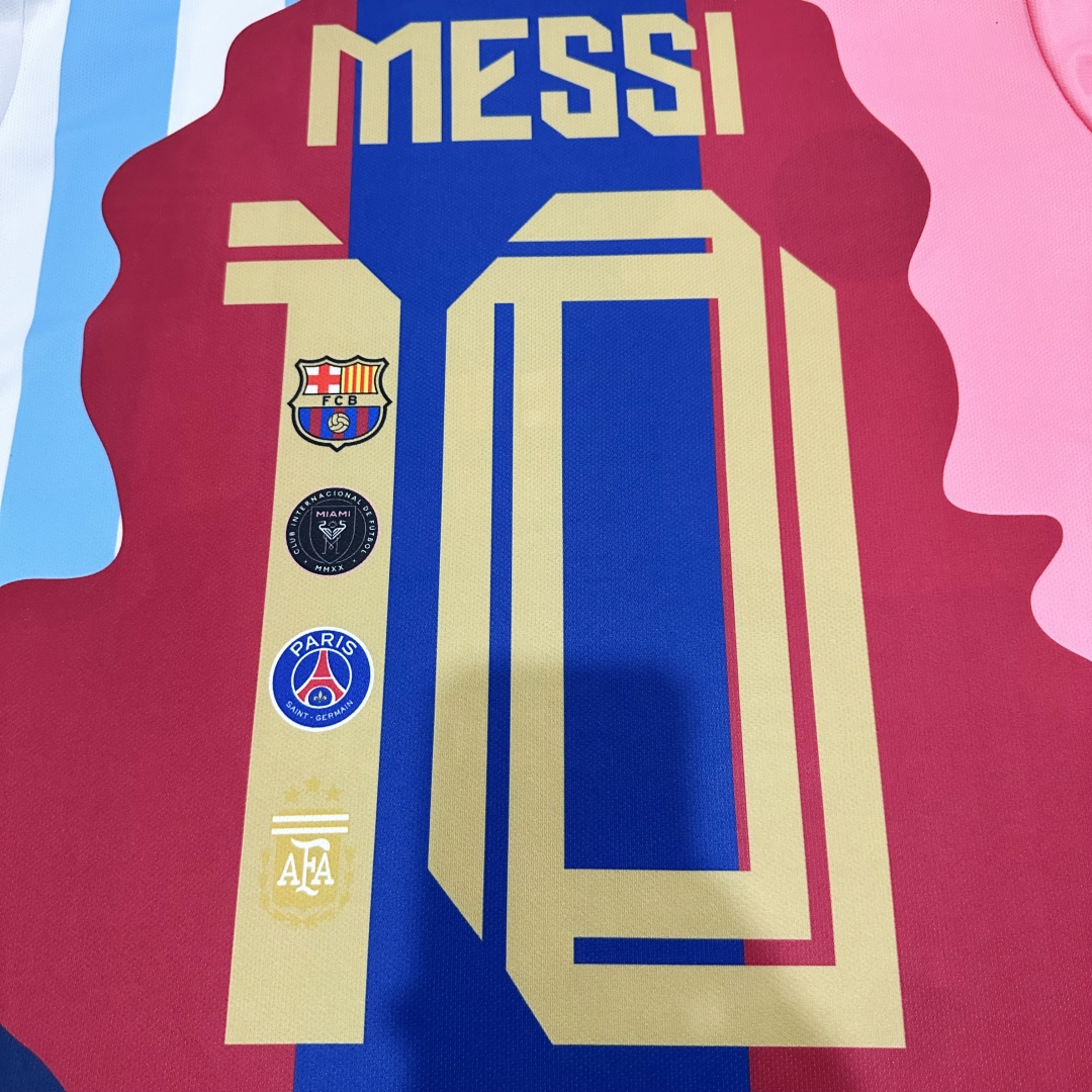 Messi #10 Commemorative Edition Jersey