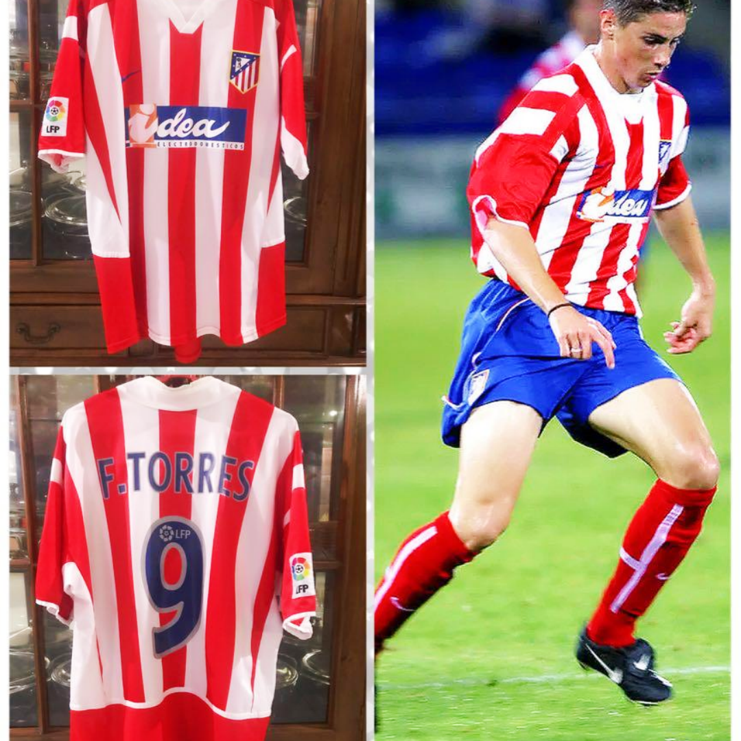 Retro Atletico Madrid Home Jersey 2002/03