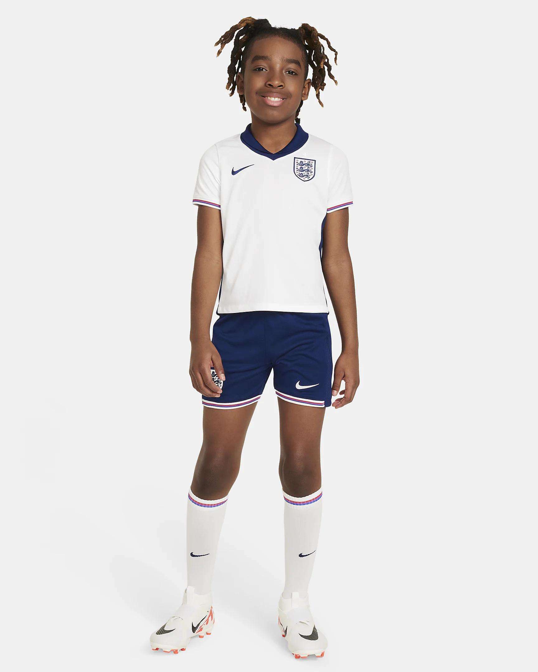 Kid's England Home Jersey+Shorts EURO 2024