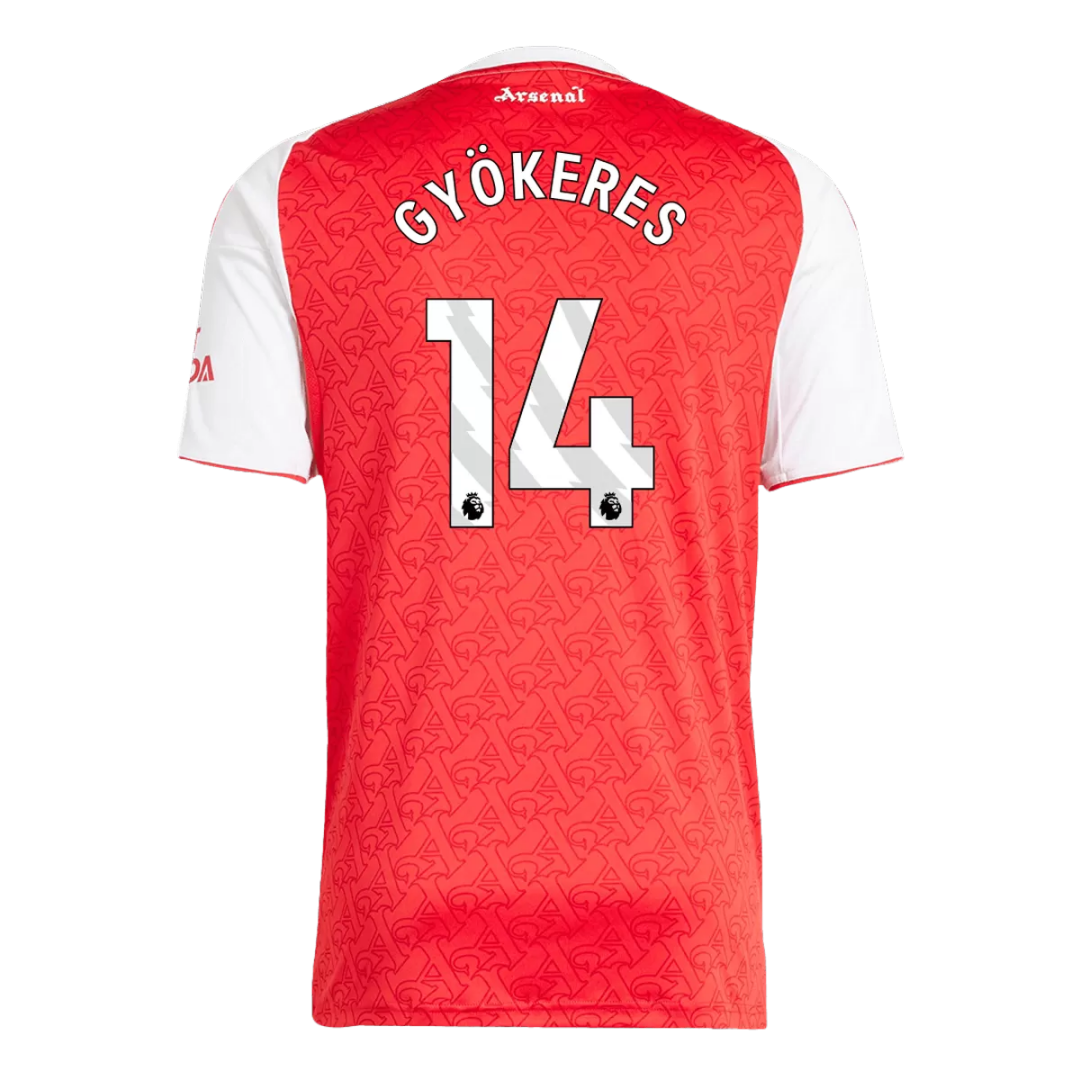 GYÖKERES #14 Arsenal Home Jersey 2025/26