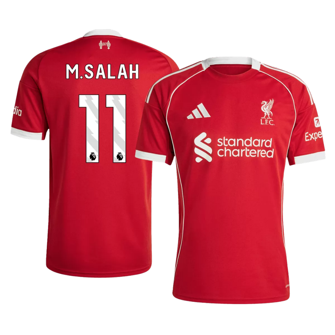 M.SALAH #11 Liverpool Home Jersey 2025/26