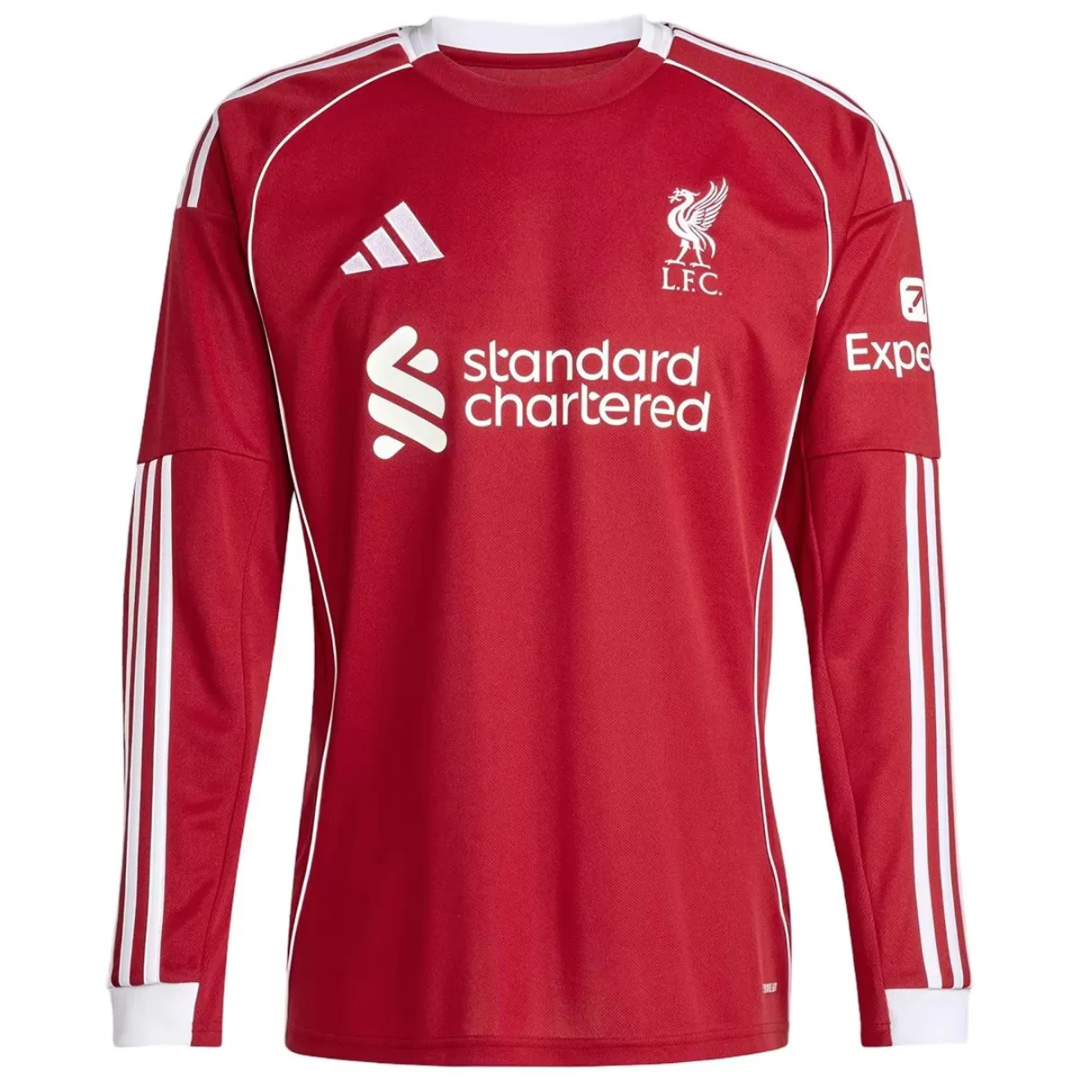 Liverpool Home Long Sleeve Jersey 2025/26