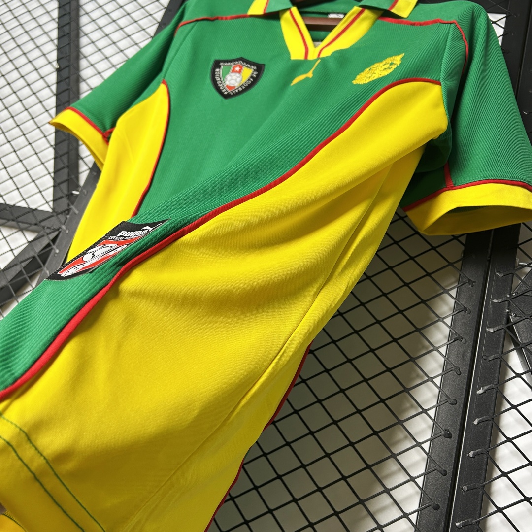 Retro Cameroon Home Jersey 1998