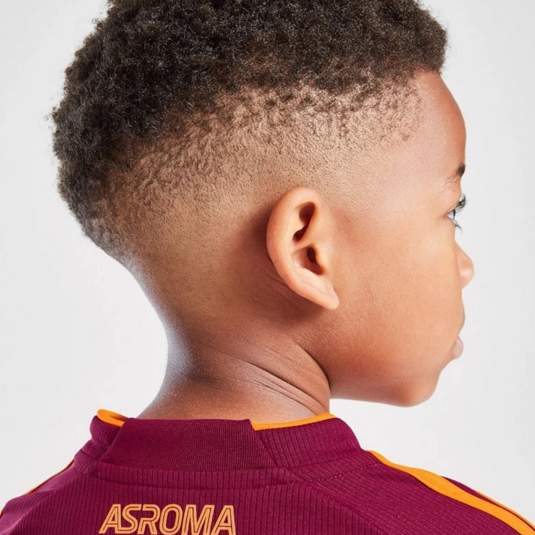 Kid's AS Roma Home Kit 2025/26