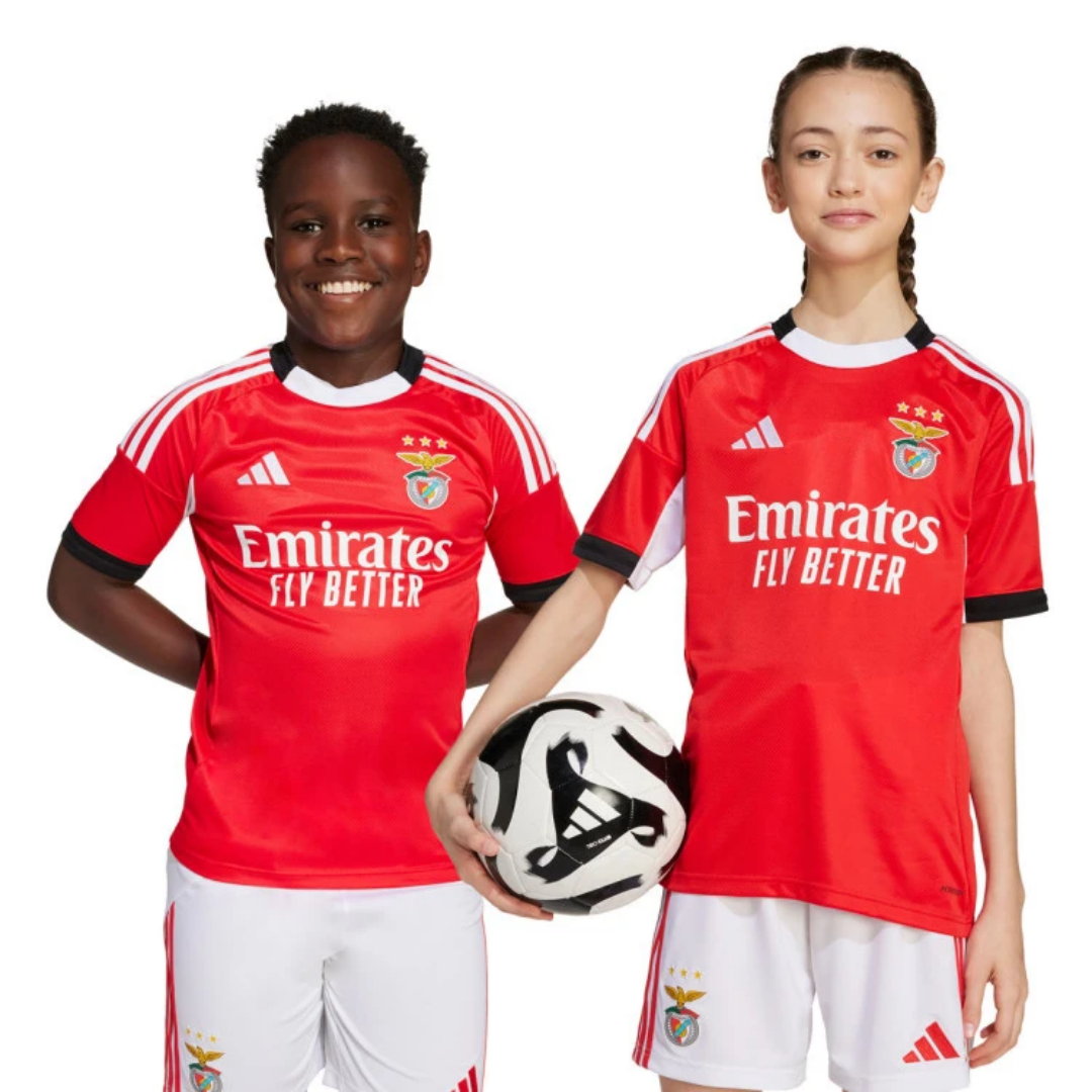 Kid's Benfica Home Jersey 2025/26