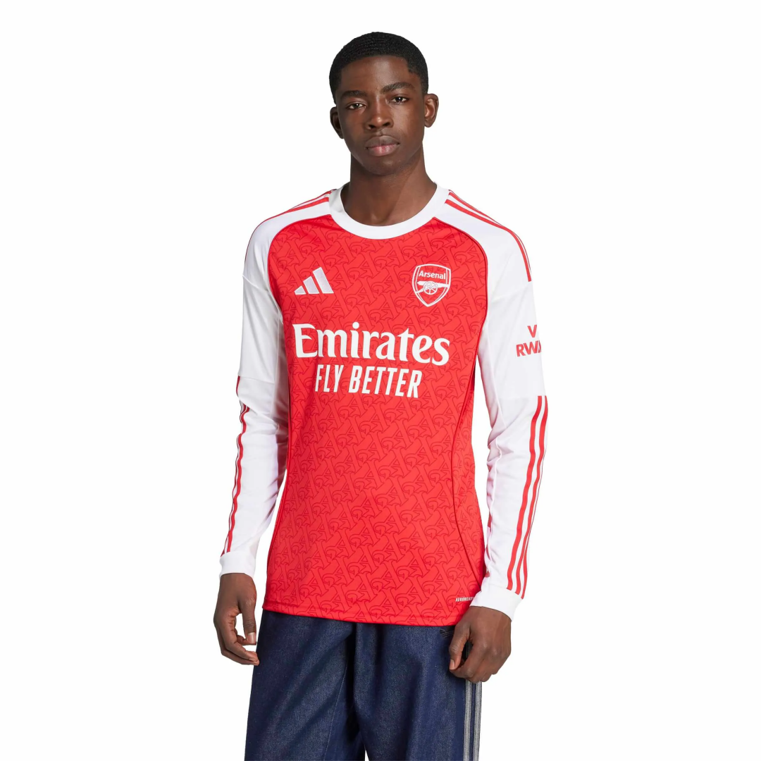 Arsenal Home Long Sleeve Jersey 2025/26