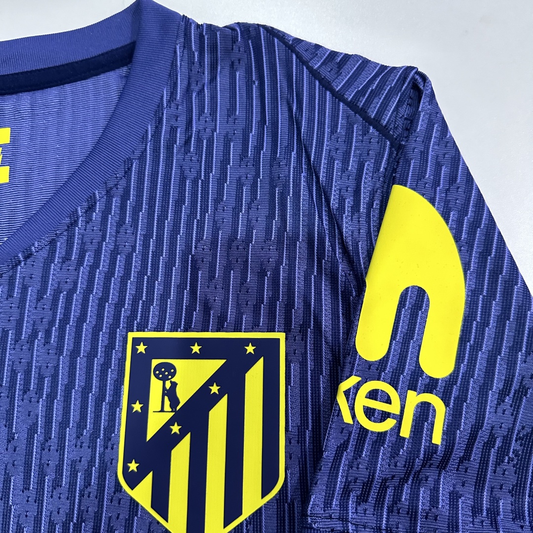 Player Version Atletico Madrid Away Match Jersey 2025/26