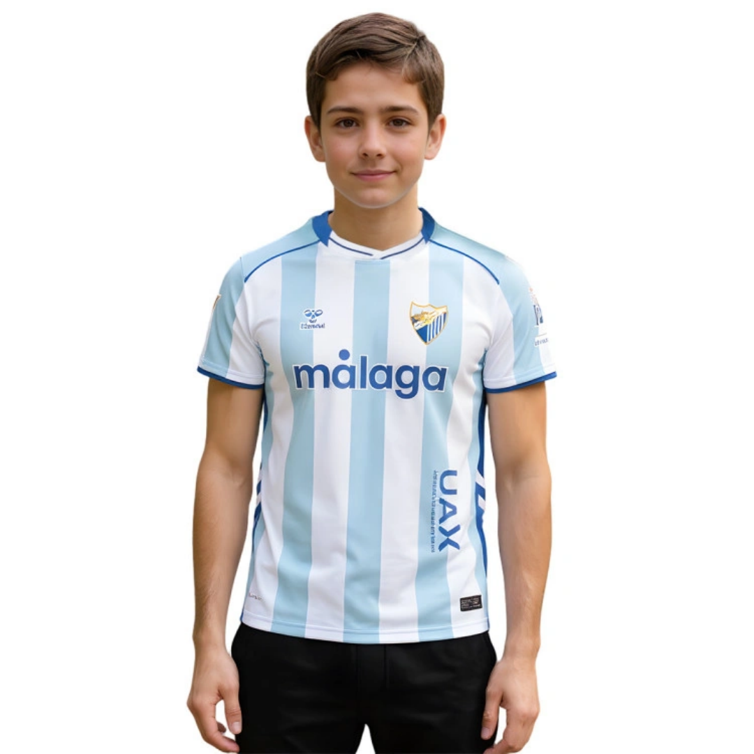 Kid's Málaga CF Home Kit 2025/26