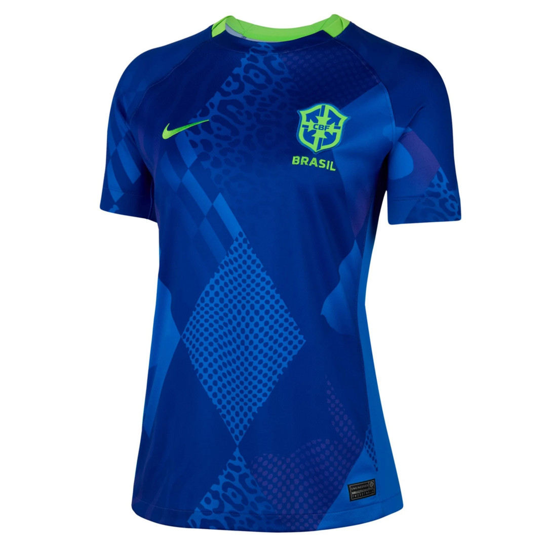 Women's Away Jersey For Brazil Women Team 2025