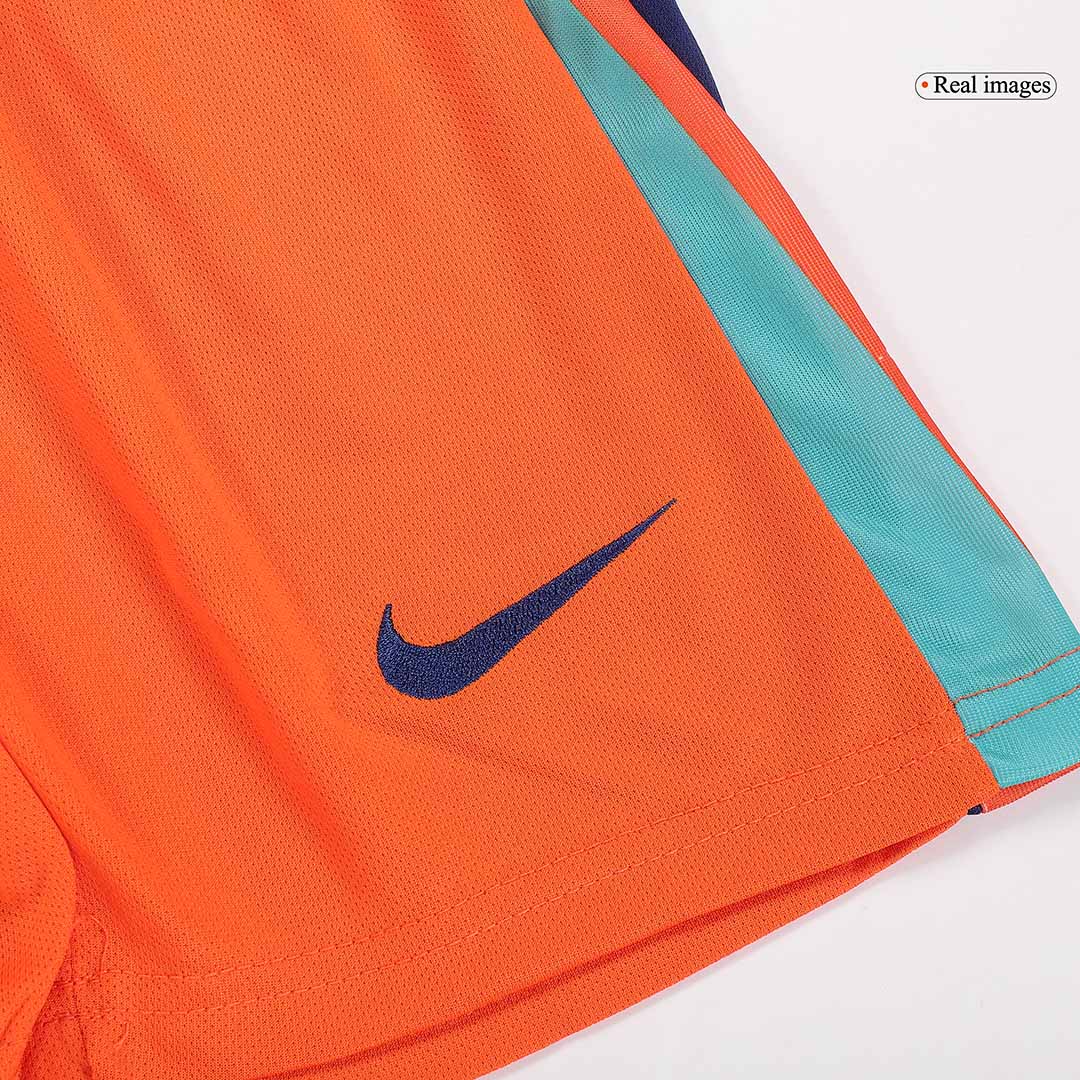 Kid's Netherlands Home Jersey+Shorts EURO 2024