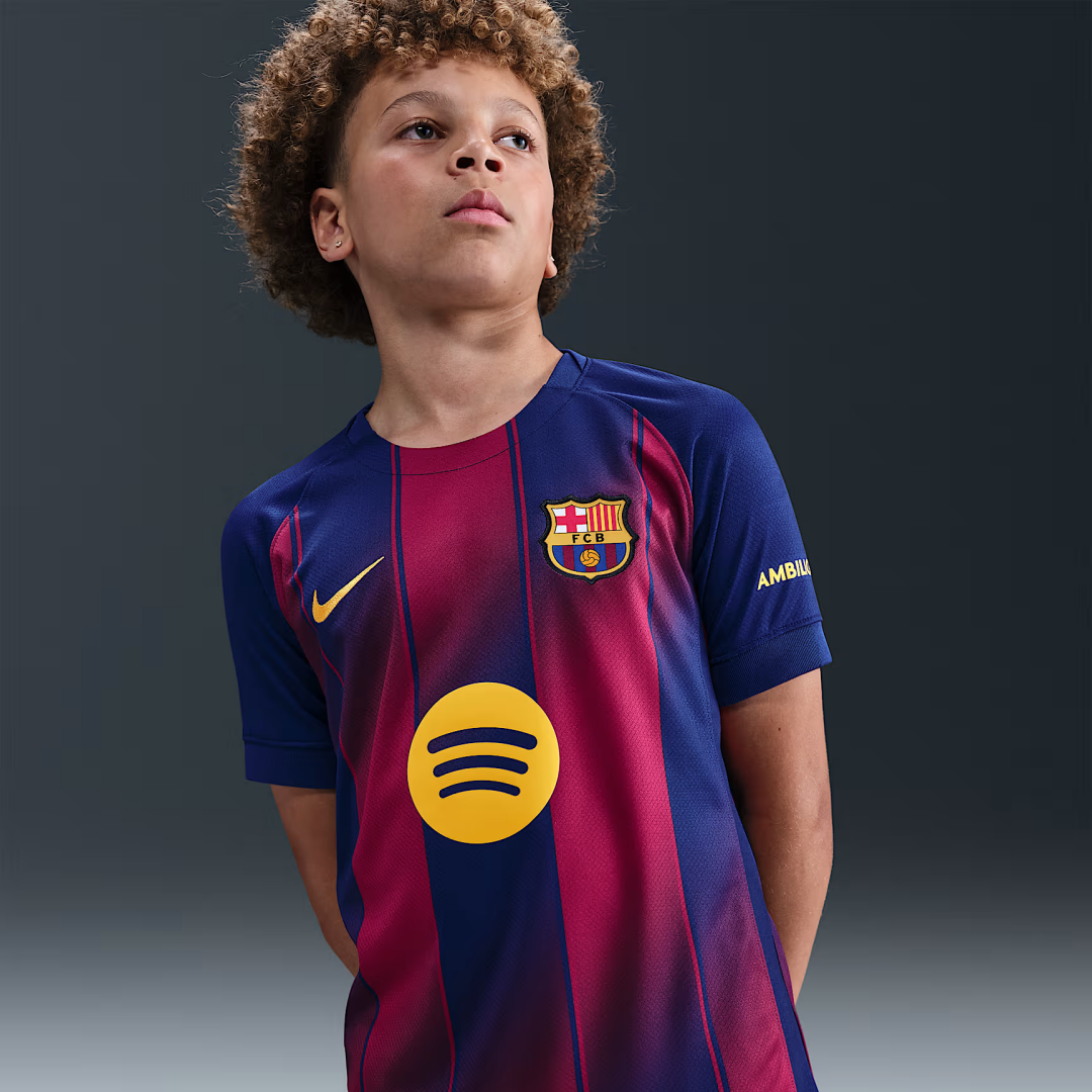 Kid's Barcelona Home Kit 2025/26