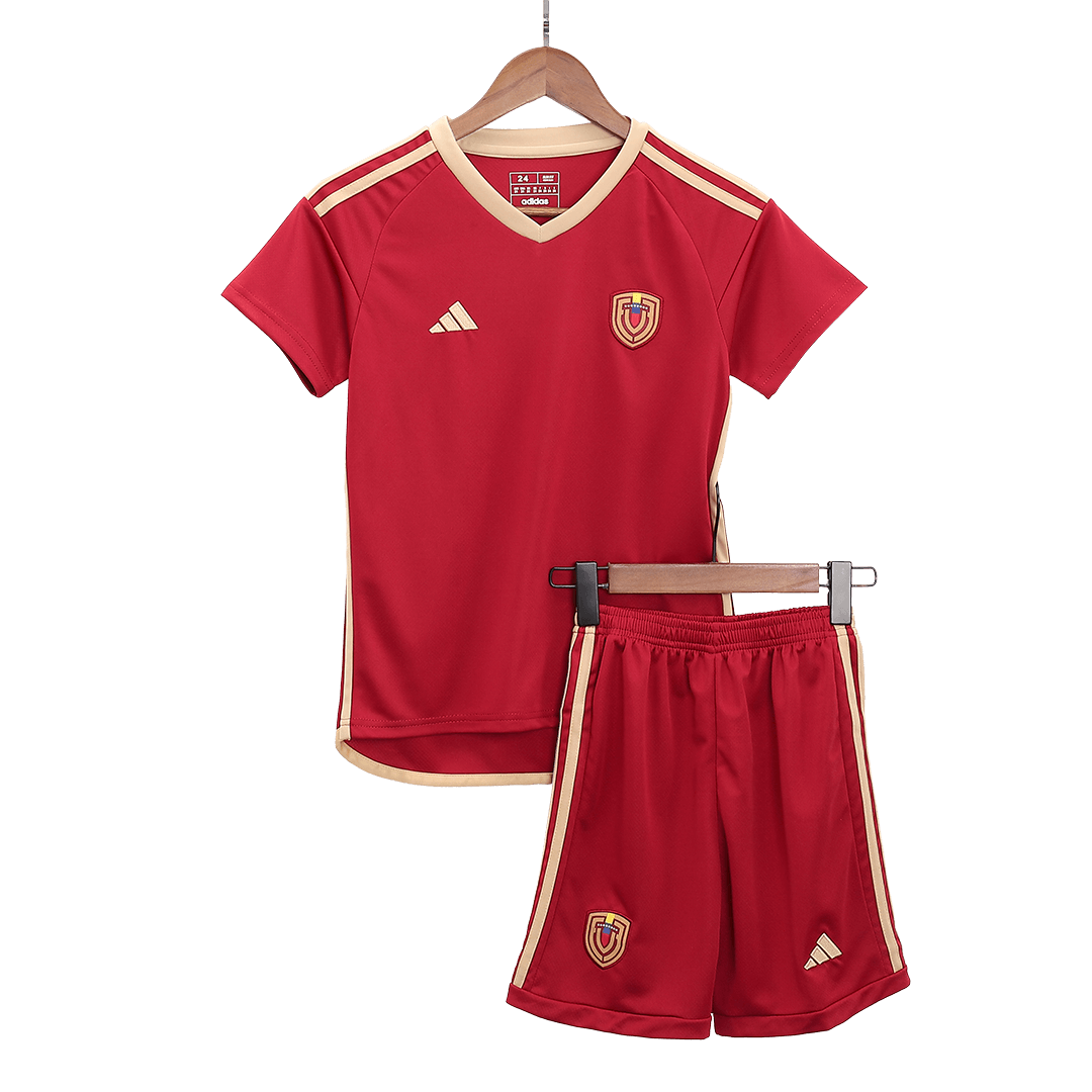 Kid's Venezuela Home Jersey+Shorts Copa America 2024