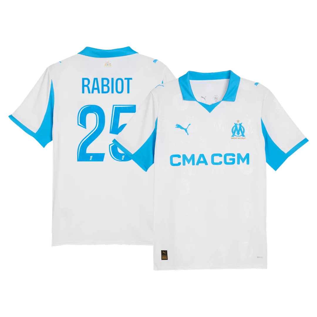 RABIOT #25 Olympique Marseille Home Jersey 2025/26