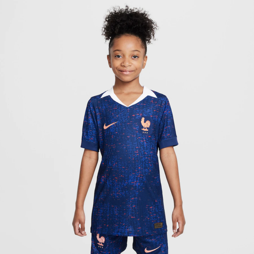 Kid's France Home Jersey For Women's Euro 2025
