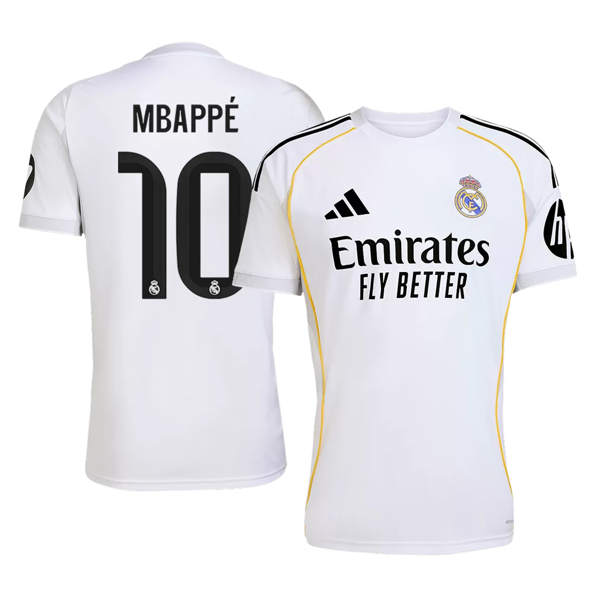 MBAPPÉ #10 Real Madrid Home Jersey 2025/26