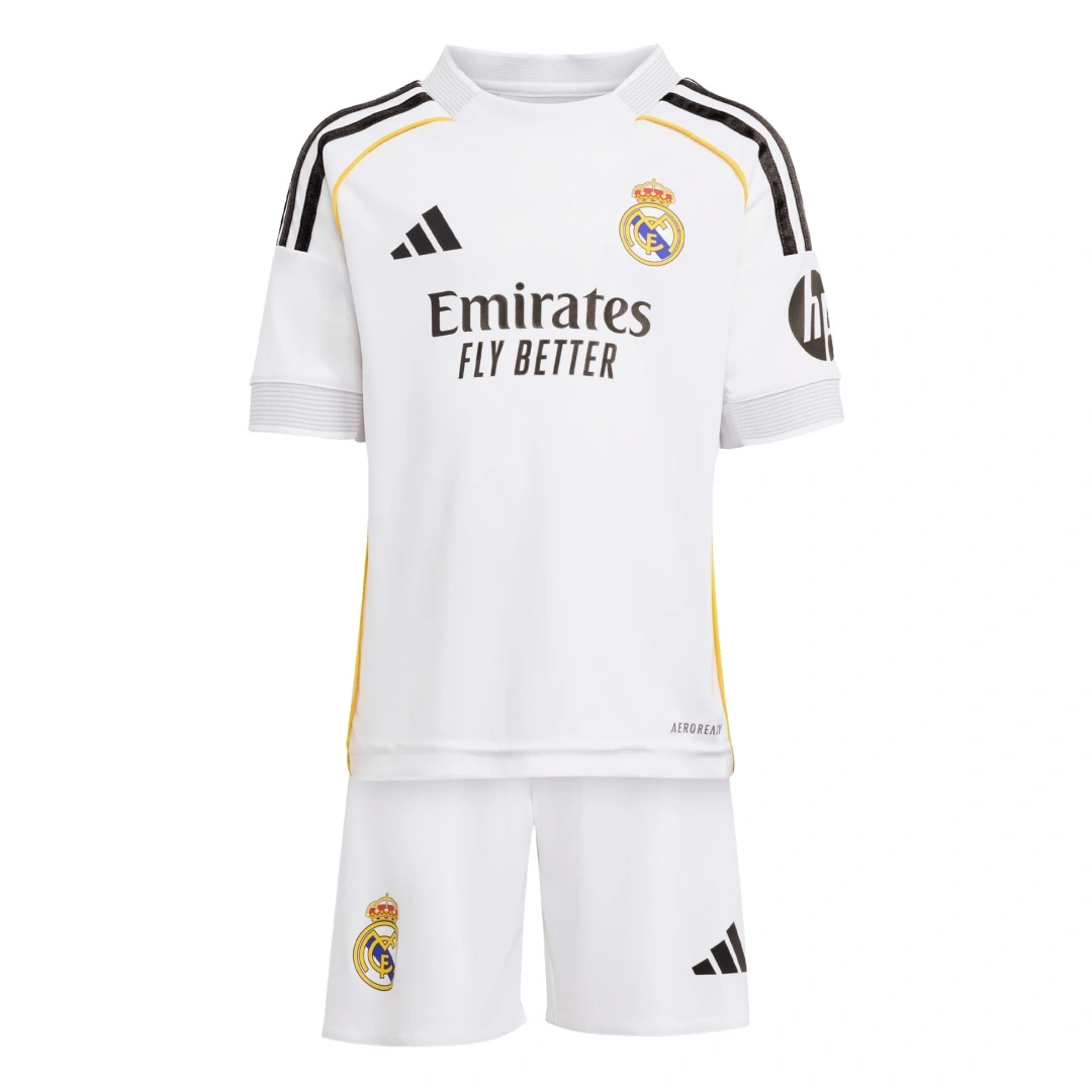 Kid's Real Madrid Home Kit 2025/26