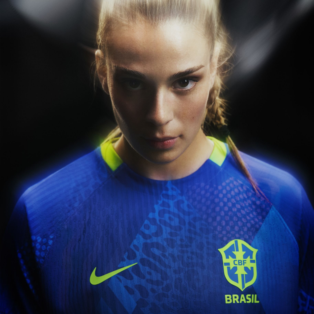 Women's Away Jersey For Brazil Women Team 2025