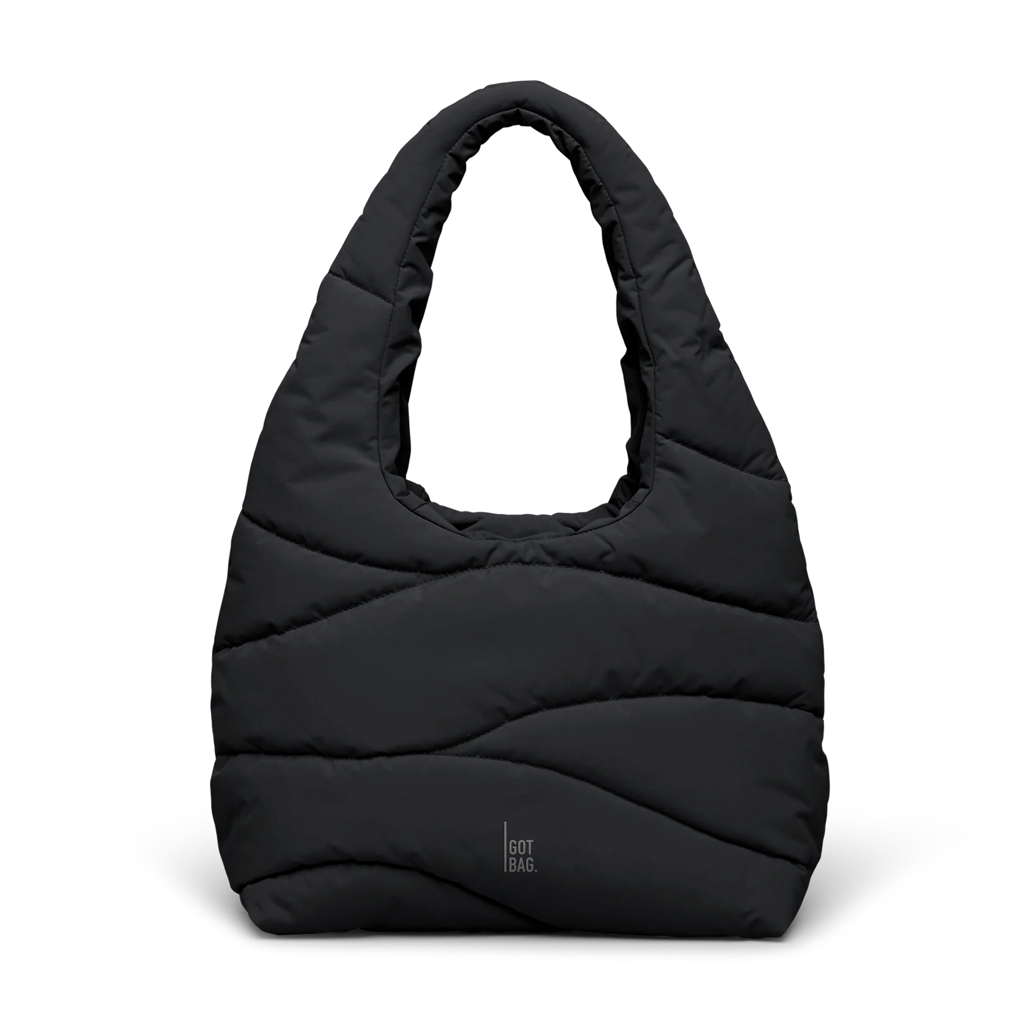 WAVY PUFFER SHOULDER BAG