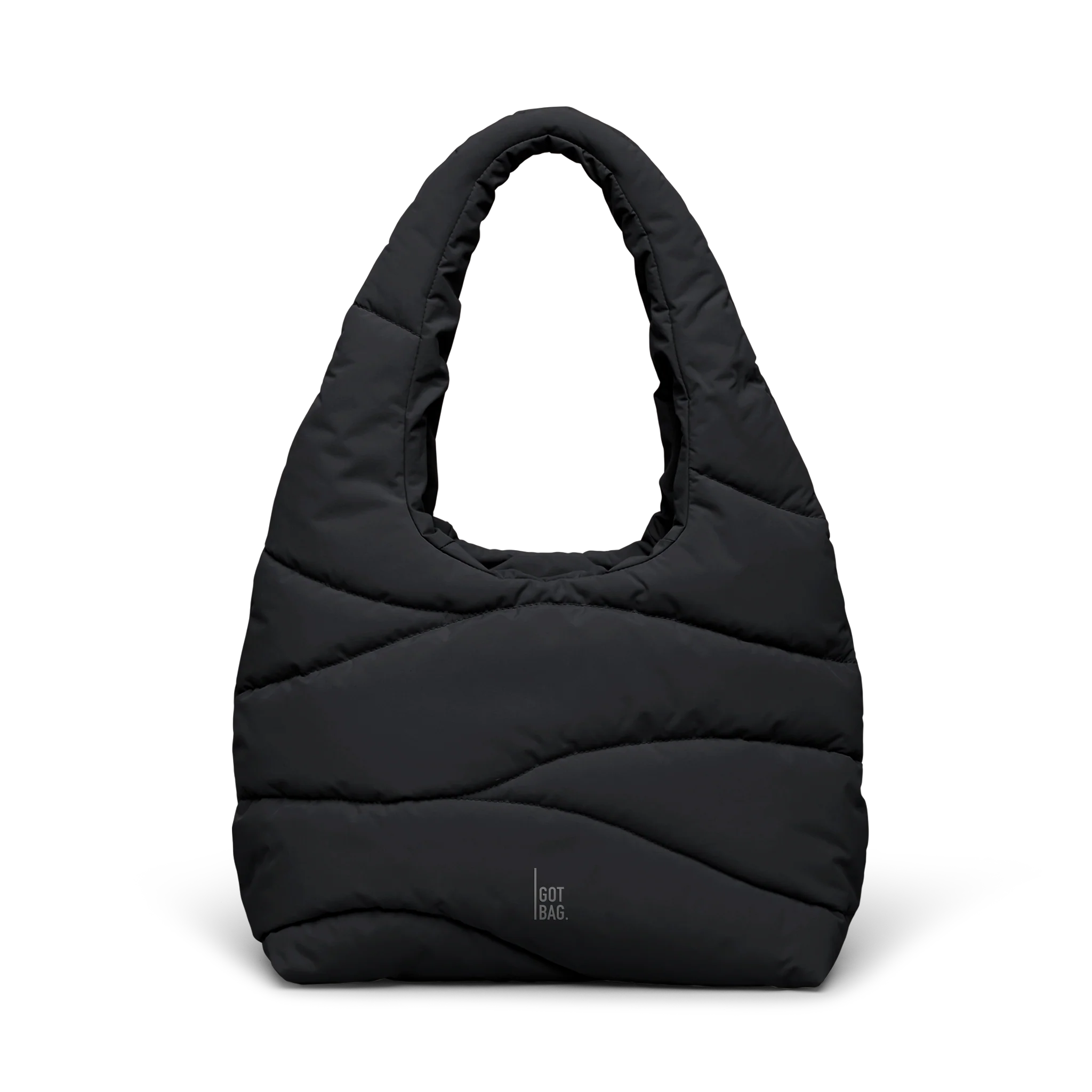 WAVY PUFFER SHOULDER BAG