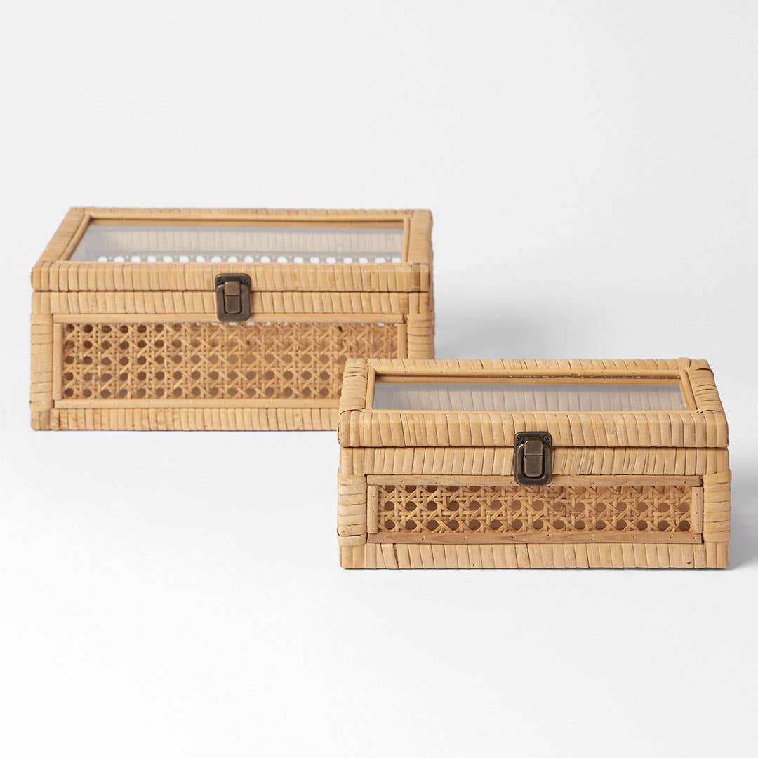 Bayan Rattan Display Box Small