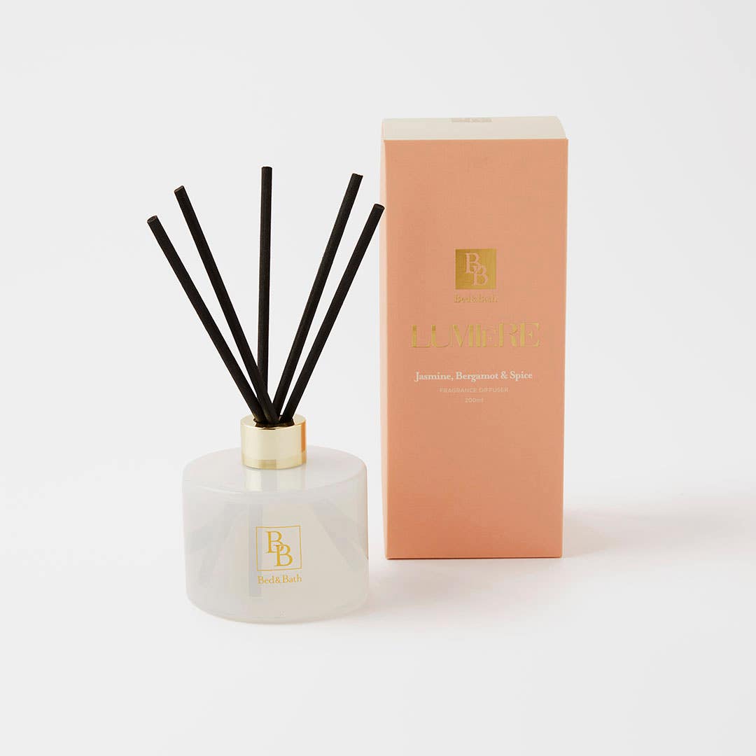 Lumiere Diffuser 200ml - Jasmine, Bergamot And Spice