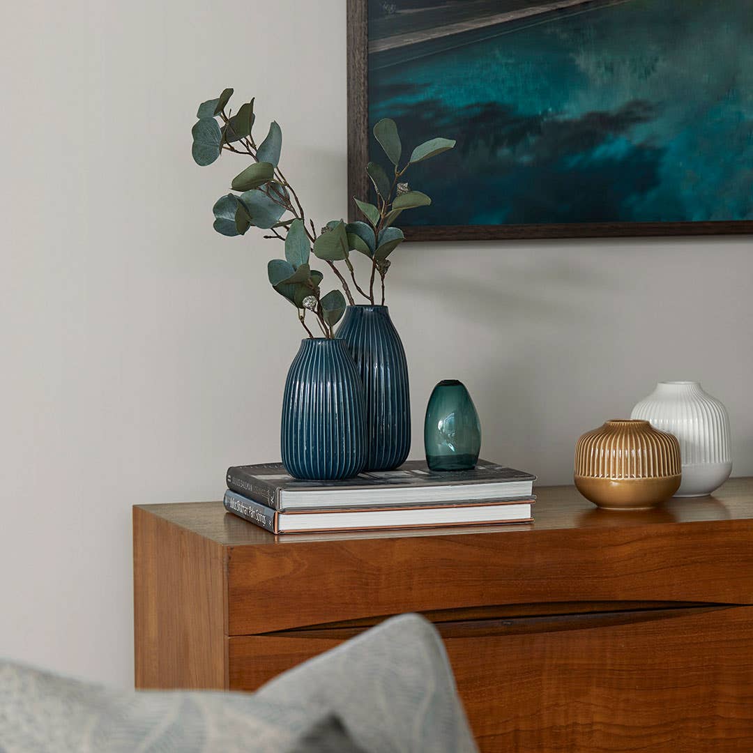 Rubicon Rib Tall Large Vase