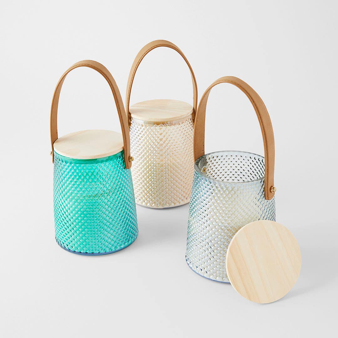 Citronella Lantern Candle 800g - Ginger