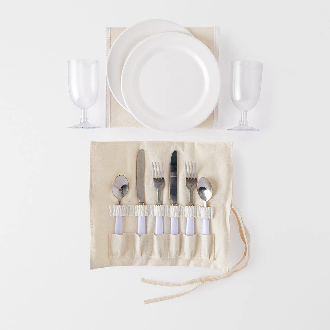 Hudson Canvas Picnic Tote Bag