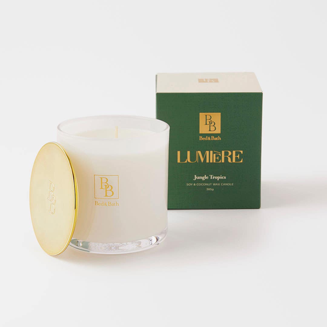 Lumiere Candle 385g - Jungle Tropics