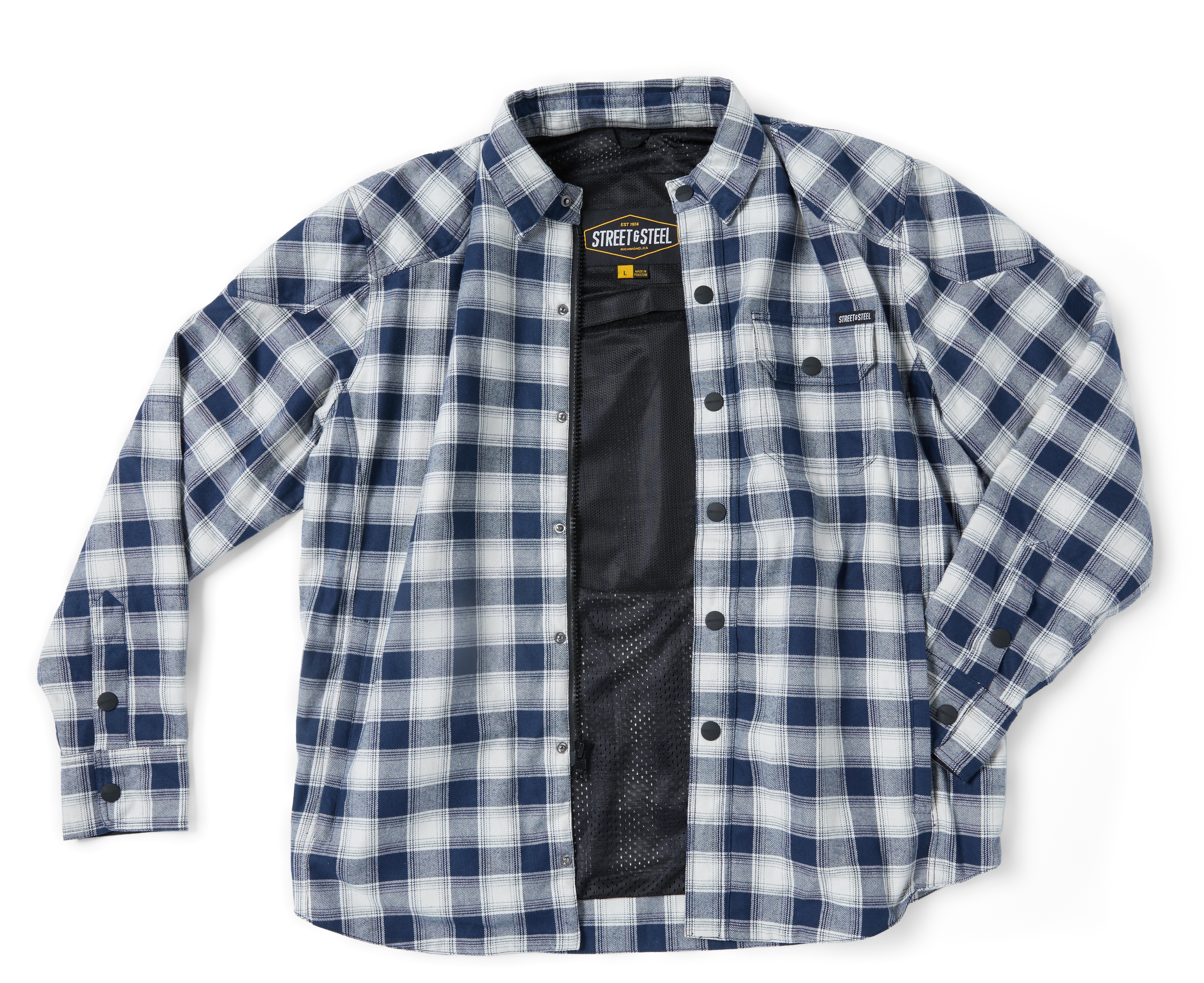 FortNine Street & Steel Mission Moto Riding Shirt