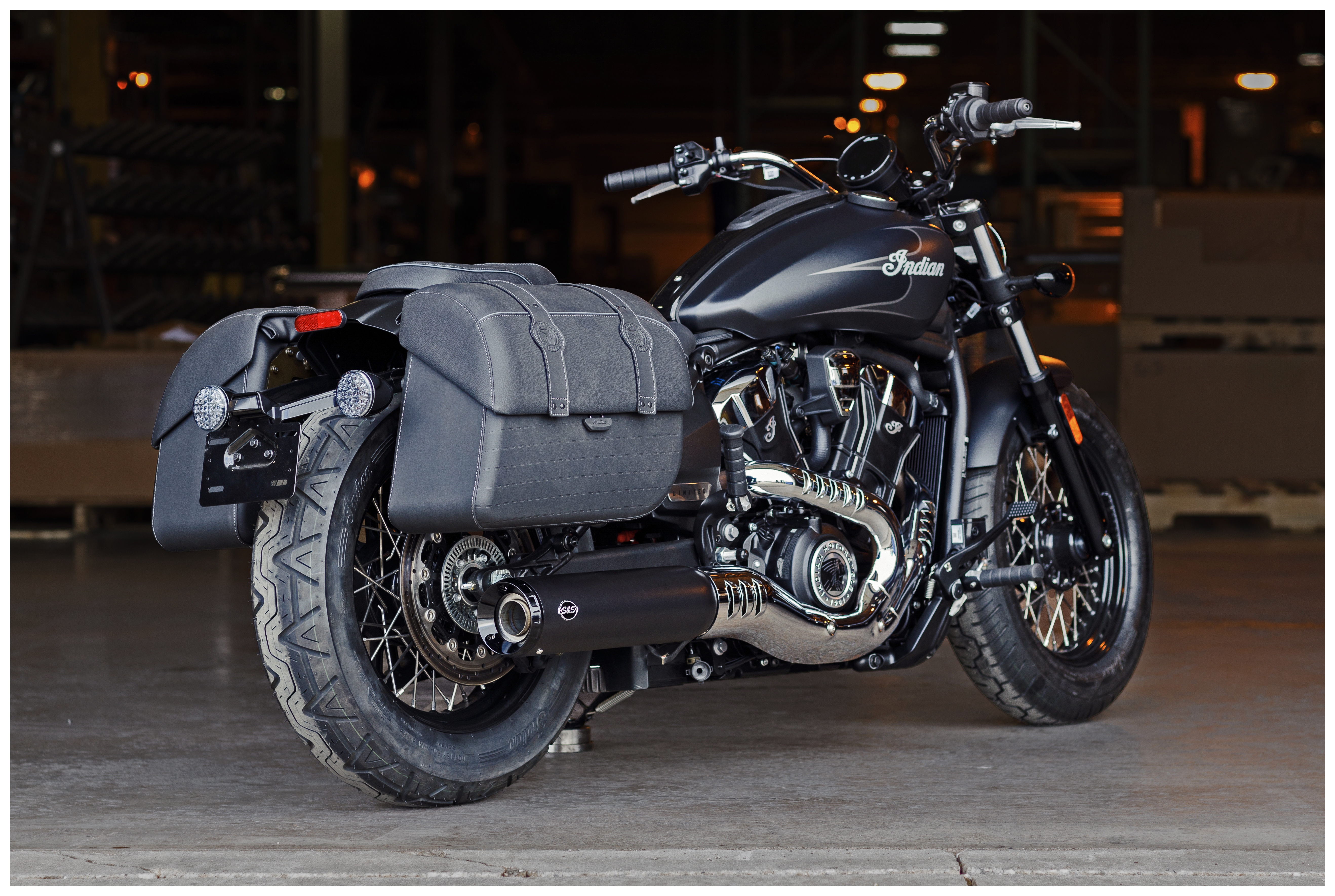 FortNine S&S Cycle Grand National 50 State Slip-On Muffler For Indian Scout 2025
