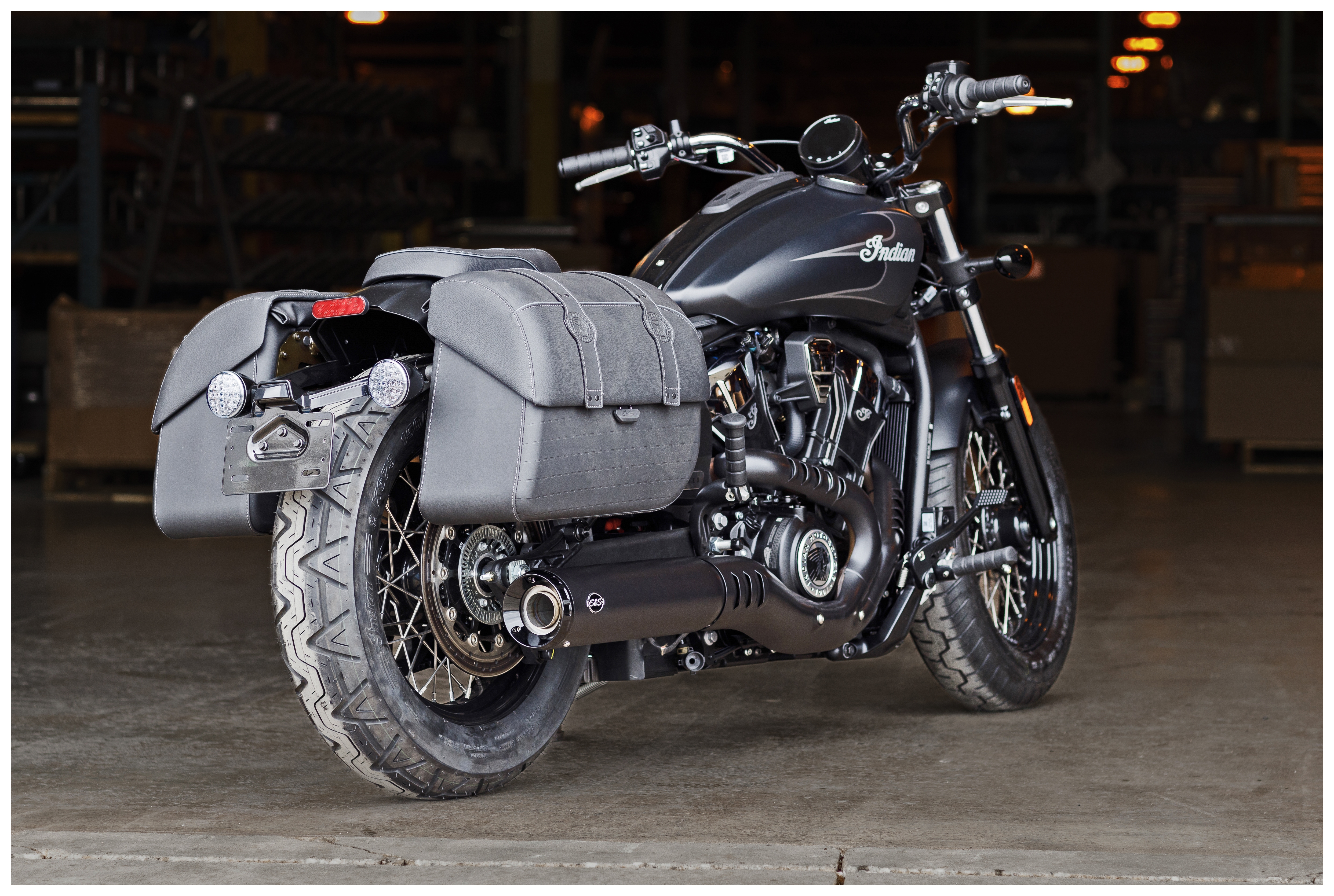 FortNine S&S Cycle Grand National 50 State Slip-On Muffler For Indian Scout 2025