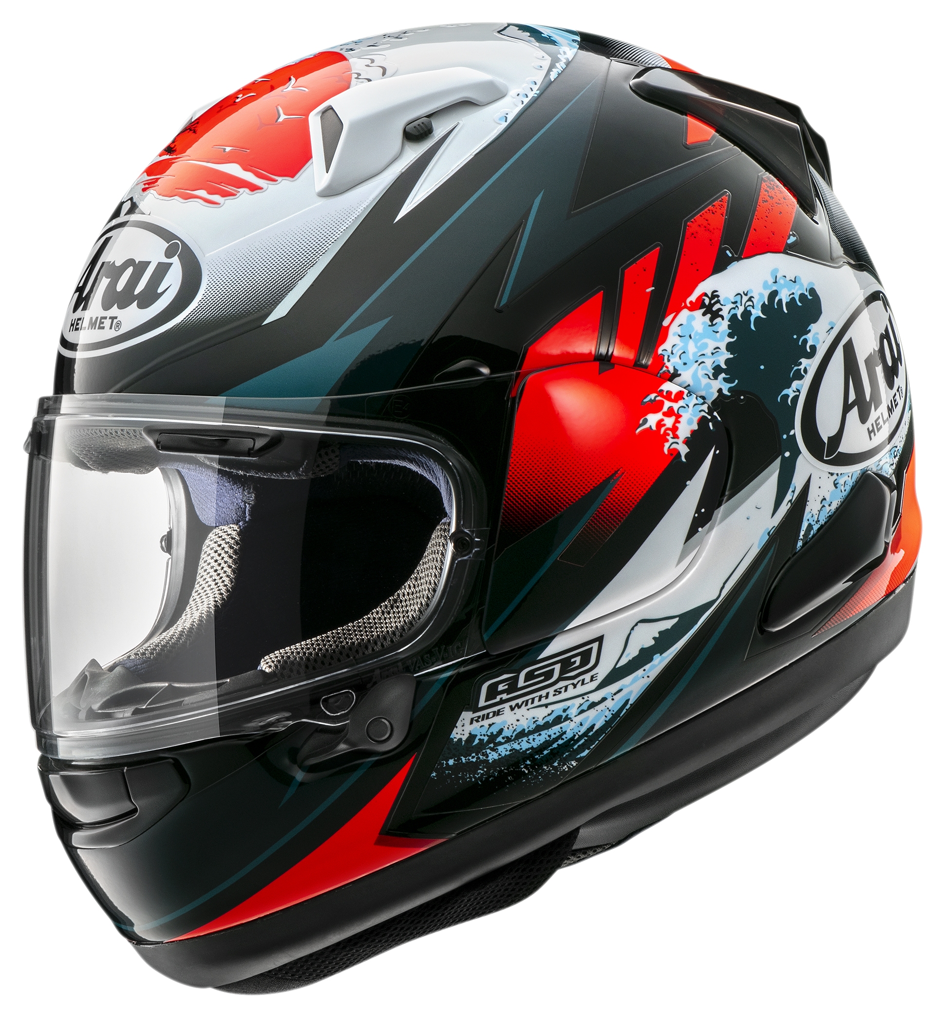 FortNine Arai Quantum-X Wave Helmet - Snell 2020