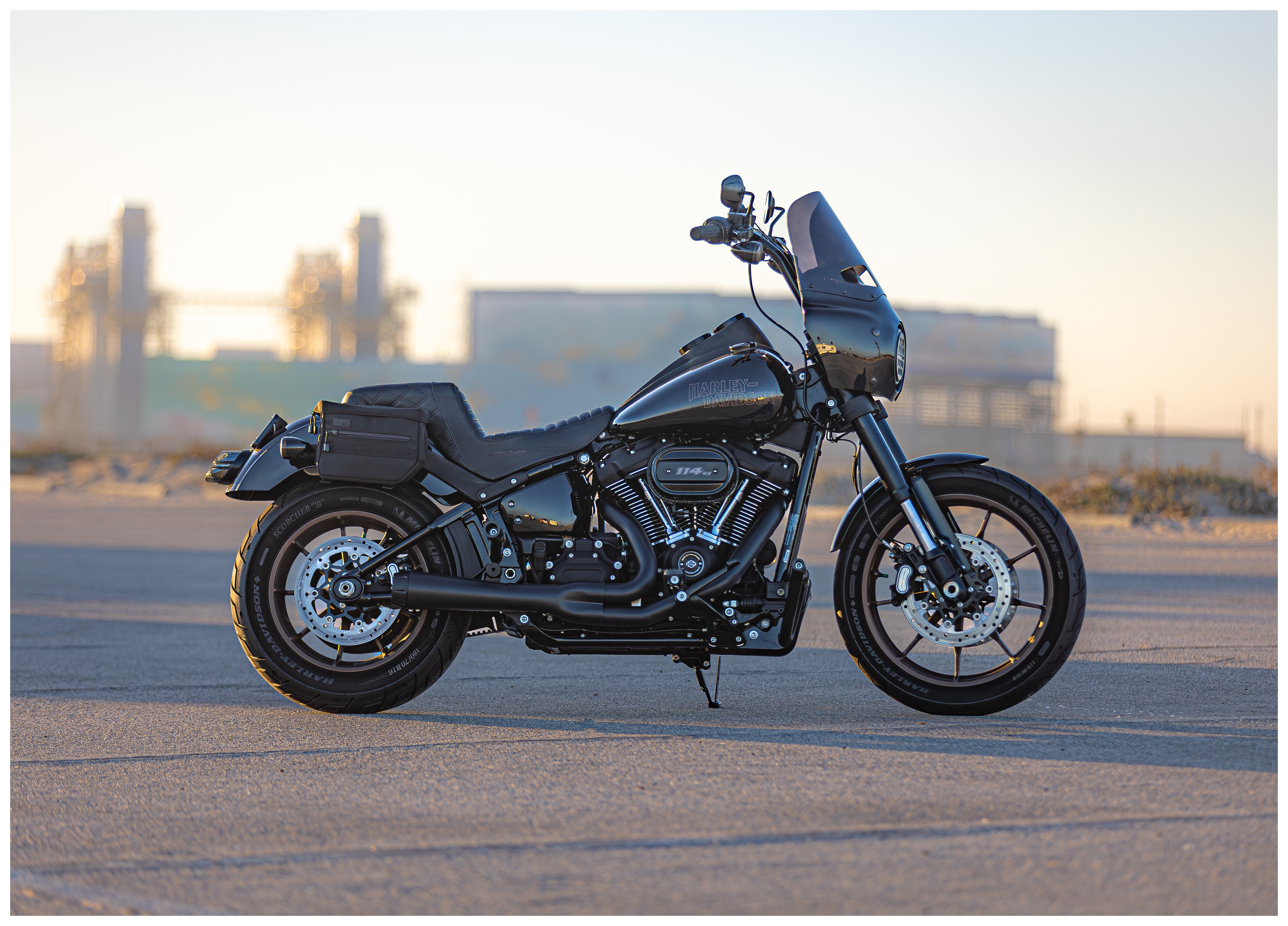 FortNine Burly Brand Stiletto Shock For Harley Softail 2018-2024