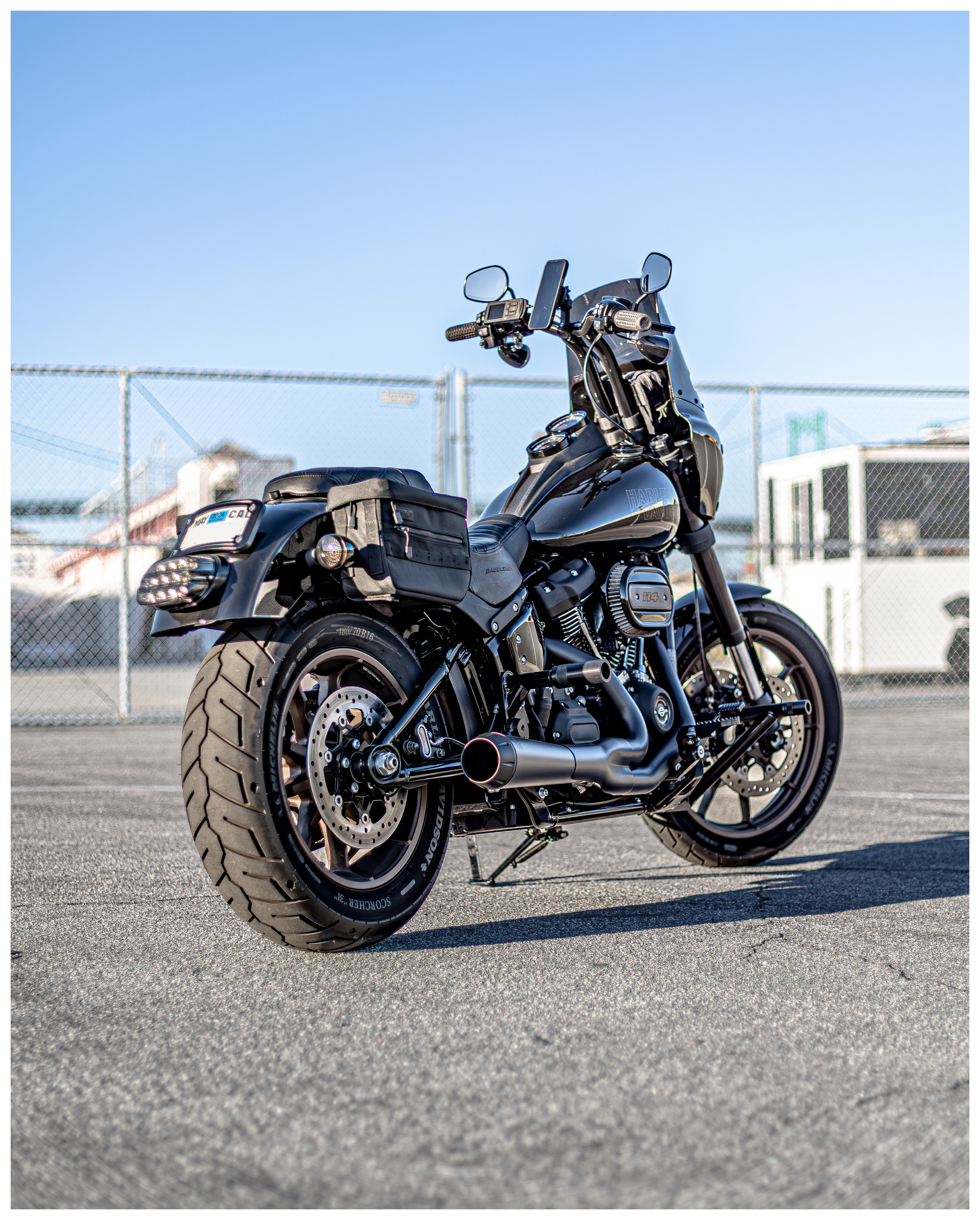 FortNine Burly Brand Stiletto Shock For Harley Softail 2018-2024