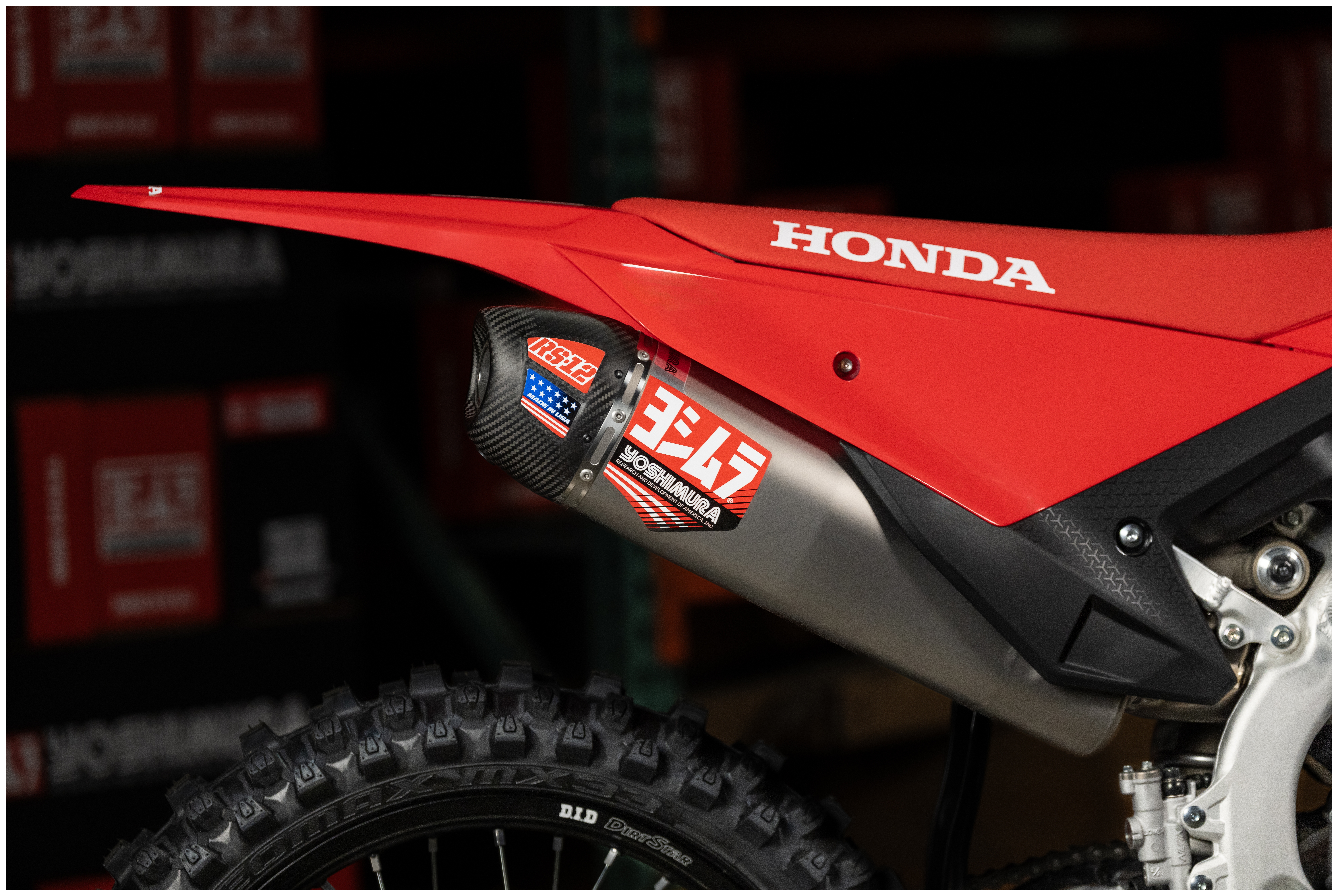 FortNine Yoshimura RS-12 Exhaust System Honda CRF450R / CRF450RX 2025