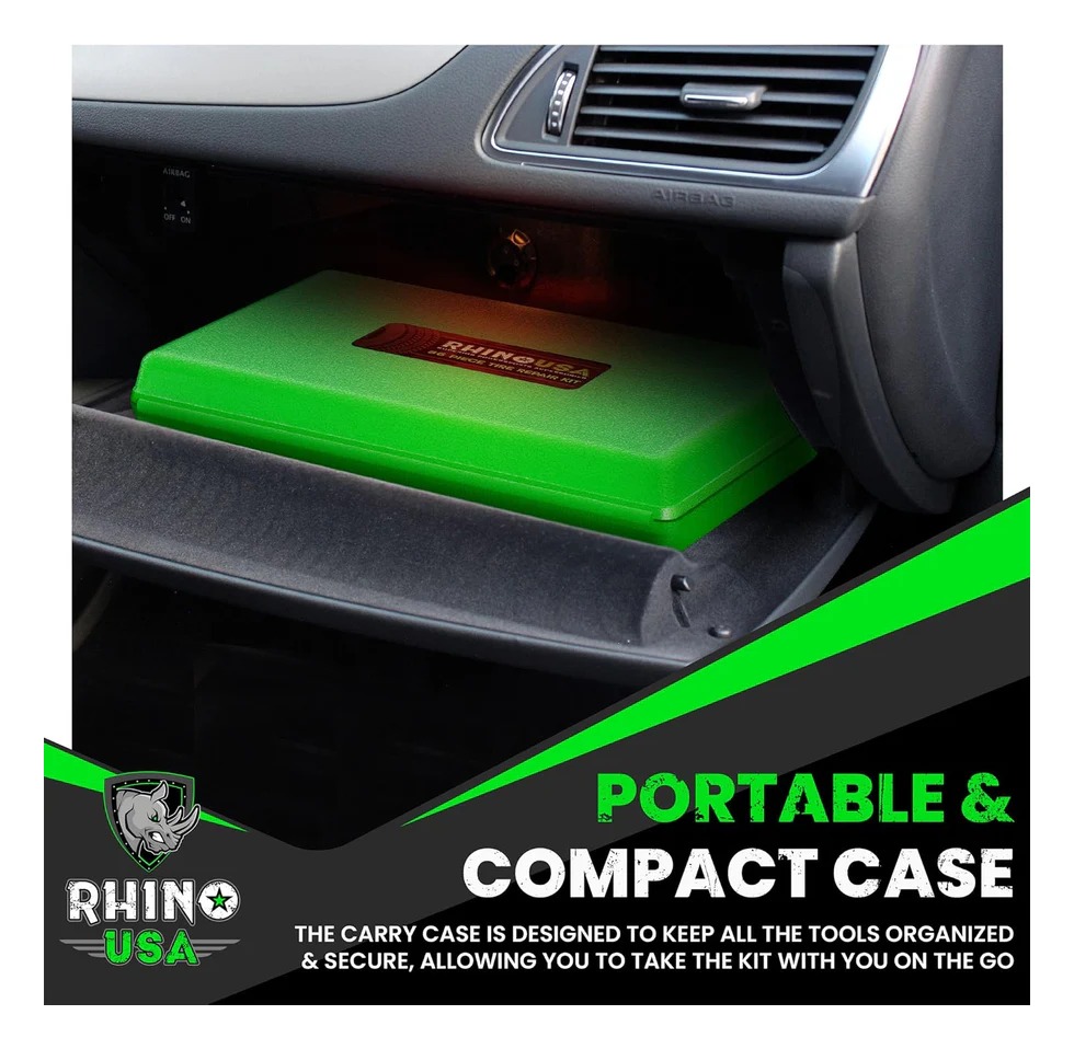 FortNine Rhino USA Tire Repair Plug Kit