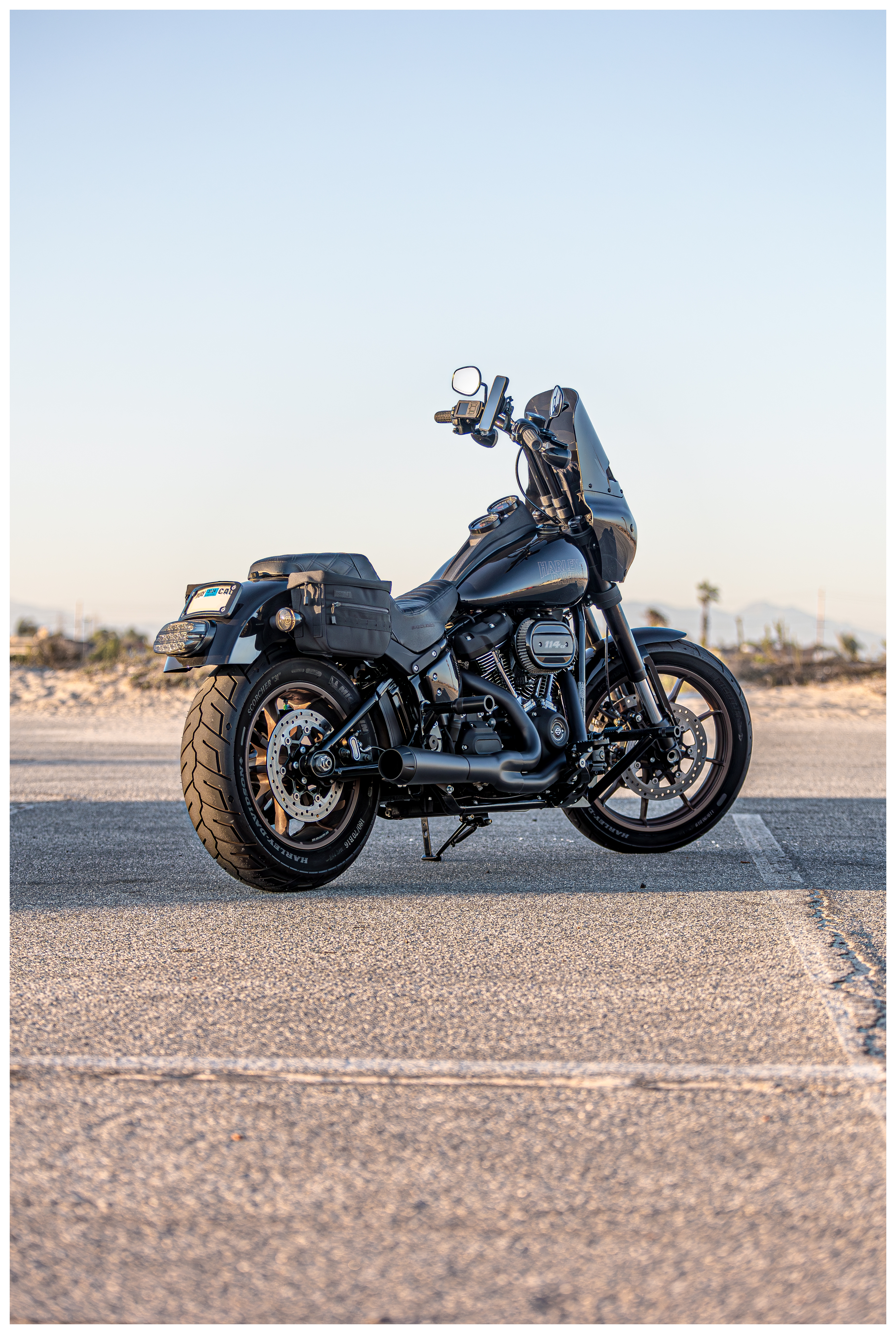 FortNine Burly Brand Stiletto Shock For Harley Softail 2018-2024