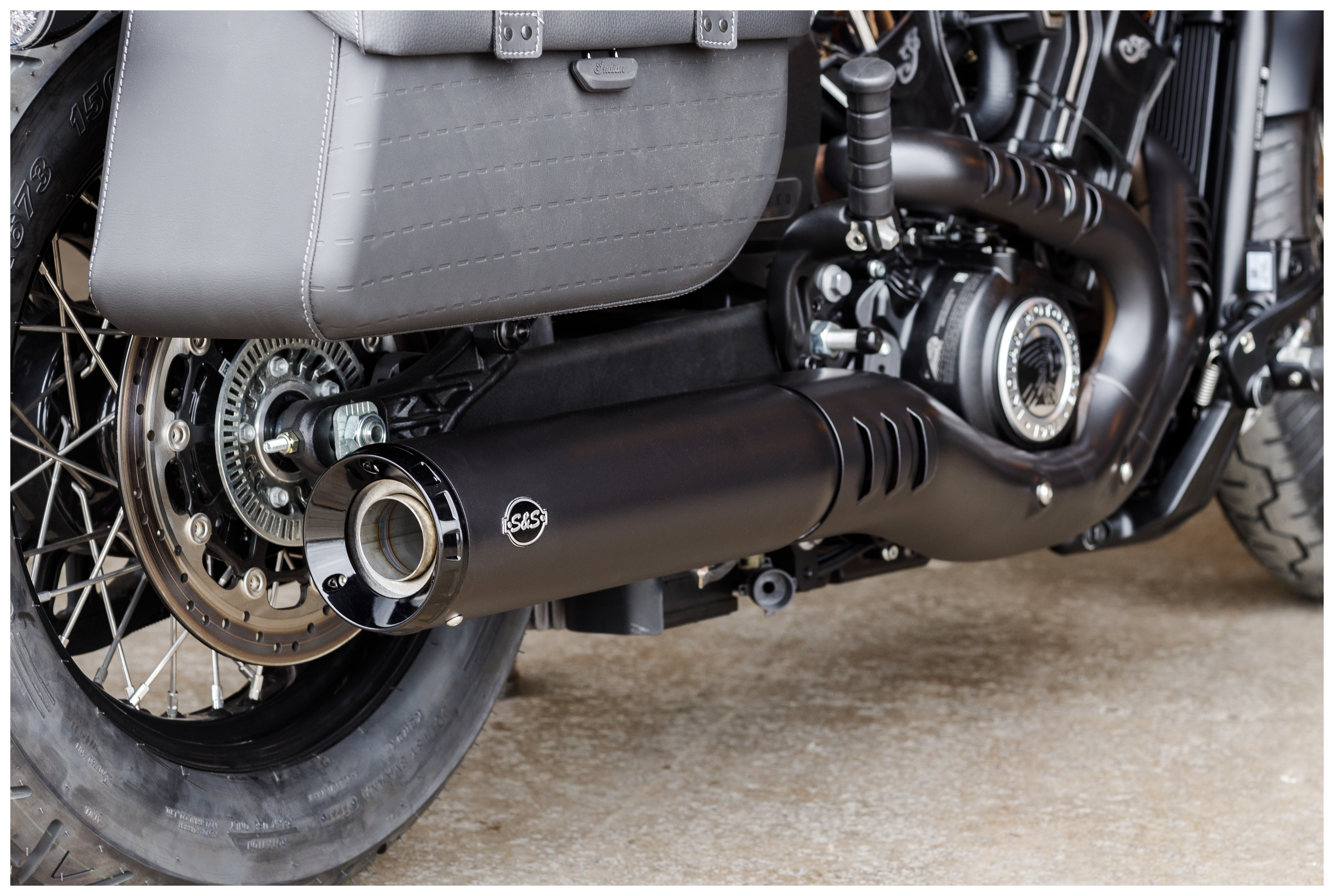 FortNine S&S Cycle Grand National 50 State Slip-On Muffler For Indian Scout 2025