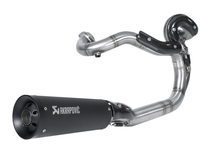 FortNine Akrapovic Open-Line 2-Into-1 Exhaust System For Harley V-Rod 2009-2017